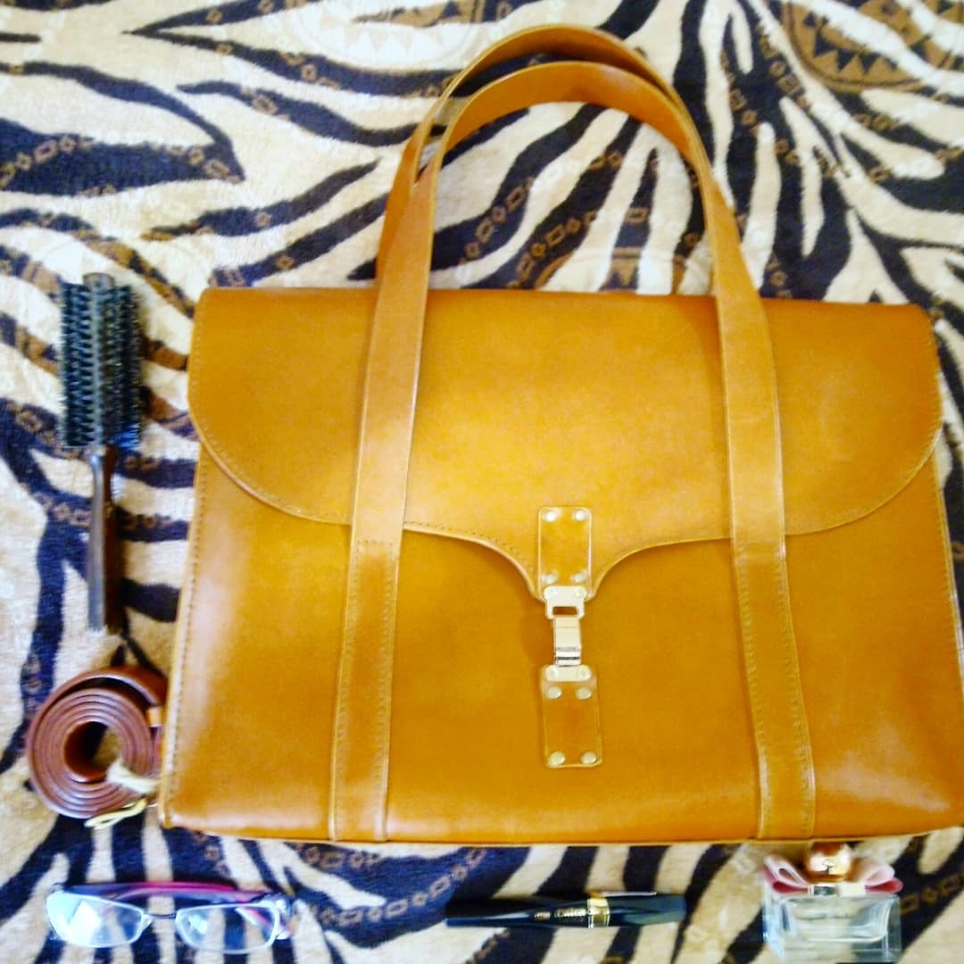 Another job. Lady's bag - My, Leather products, Lady's bag, Сумка, Leather craft, Belt, Wallet, With your own hands, Video, Longpost, Needlework with process