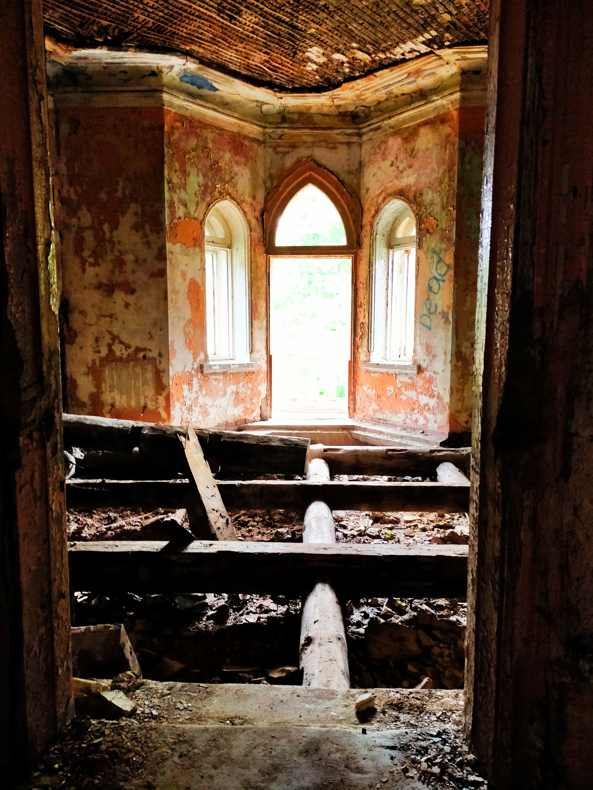 Abandoned manor of Snazin Hasler - My, Abandoned, Travel across Russia, Tver region, Travels, Stalker, Longpost