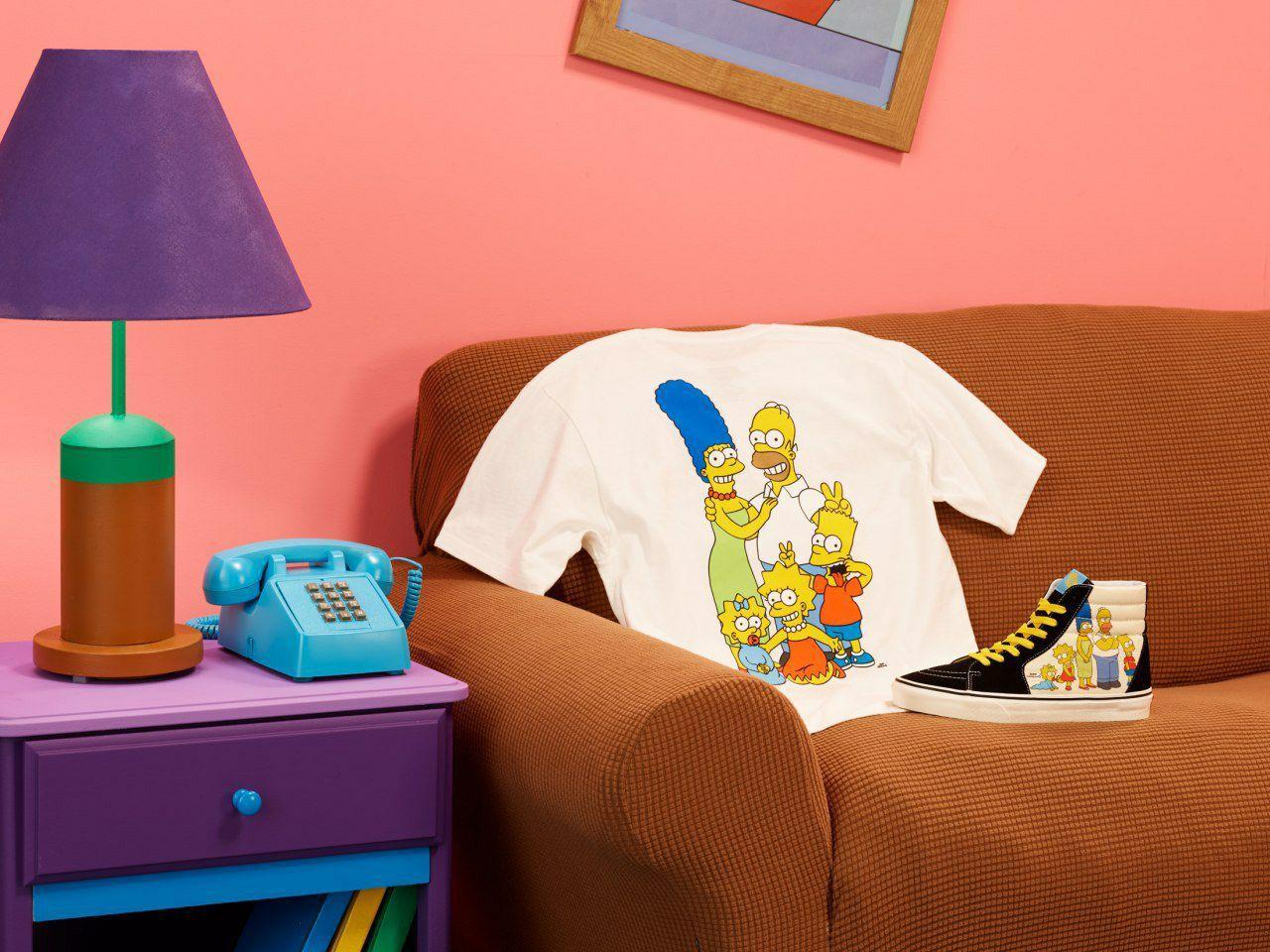 Vans has launched a clothing collection based on the animated series The Simpsons - Cloth, The Simpsons, Cartoons, Vans, Longpost