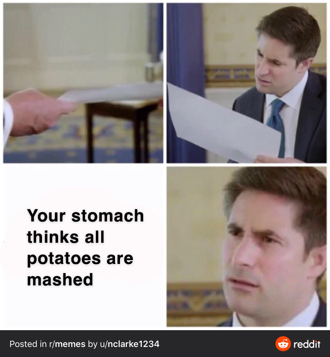 With meaning - With meaning, Potato, Stomach