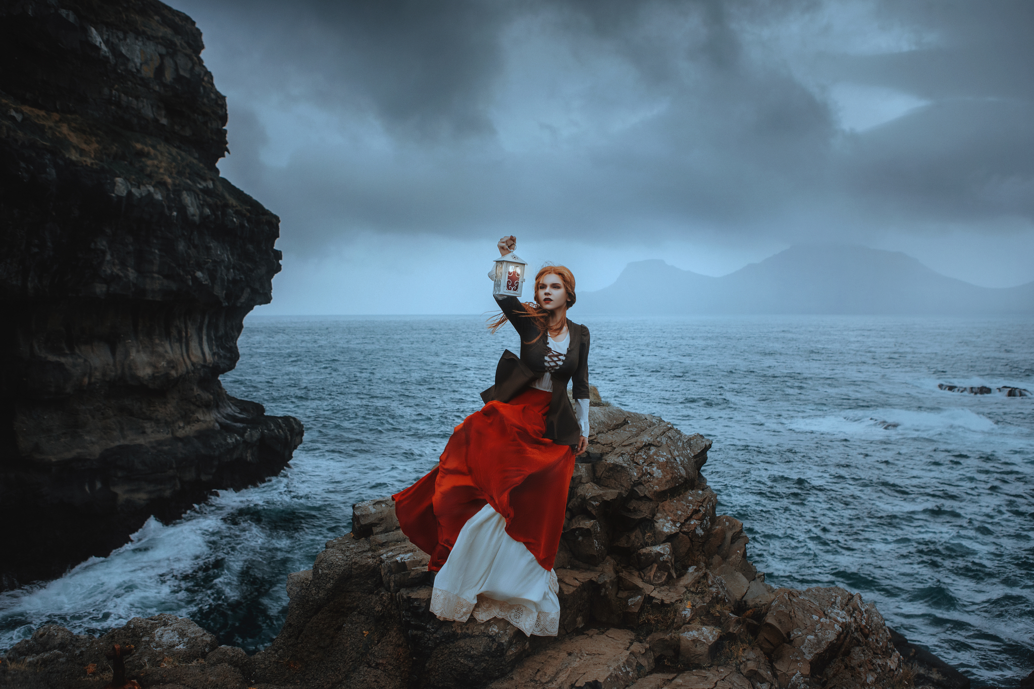 Photo session at the end of the world. Art shooting in the Faroe Islands - My, Faroe islands, PHOTOSESSION, Art, Photographer, Travels, Loneliness, Story, Longpost