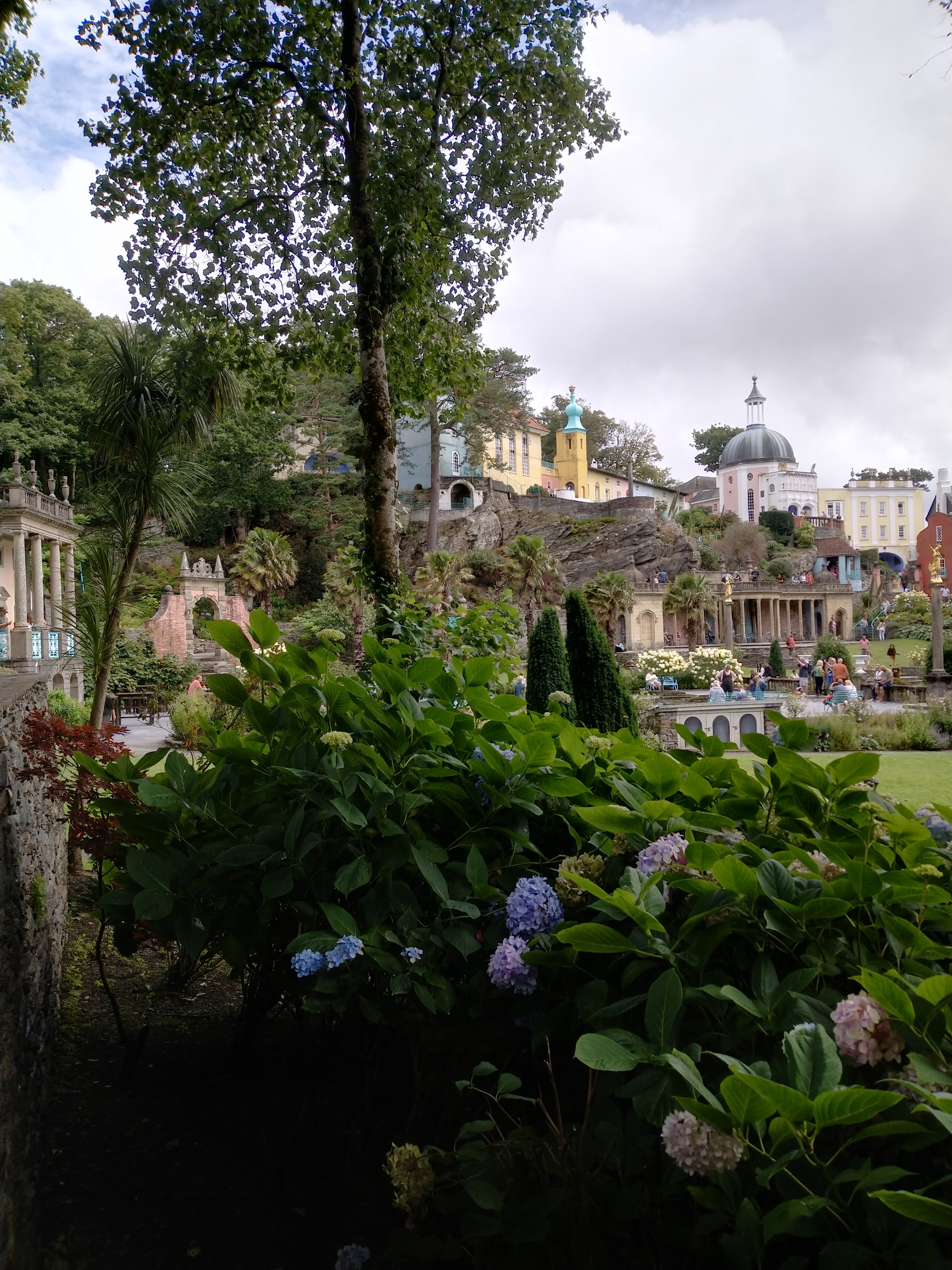 Six day trip to Wales part 2 (trip to Portmeirion) - My, Travels, Great Britain, Wales, North Wales, Tourism, Village, Forest, Sea, Video, Longpost