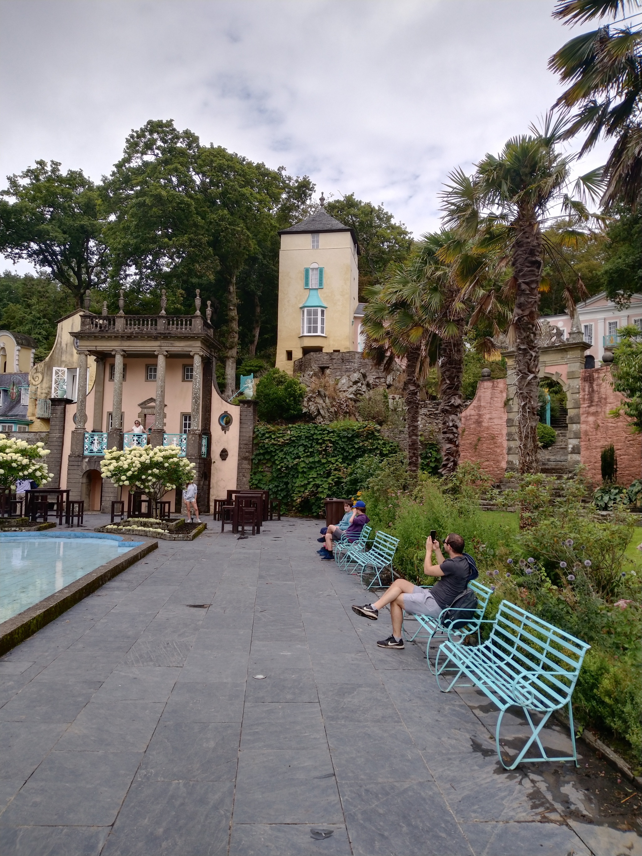 Six day trip to Wales part 2 (trip to Portmeirion) - My, Travels, Great Britain, Wales, North Wales, Tourism, Village, Forest, Sea, Video, Longpost