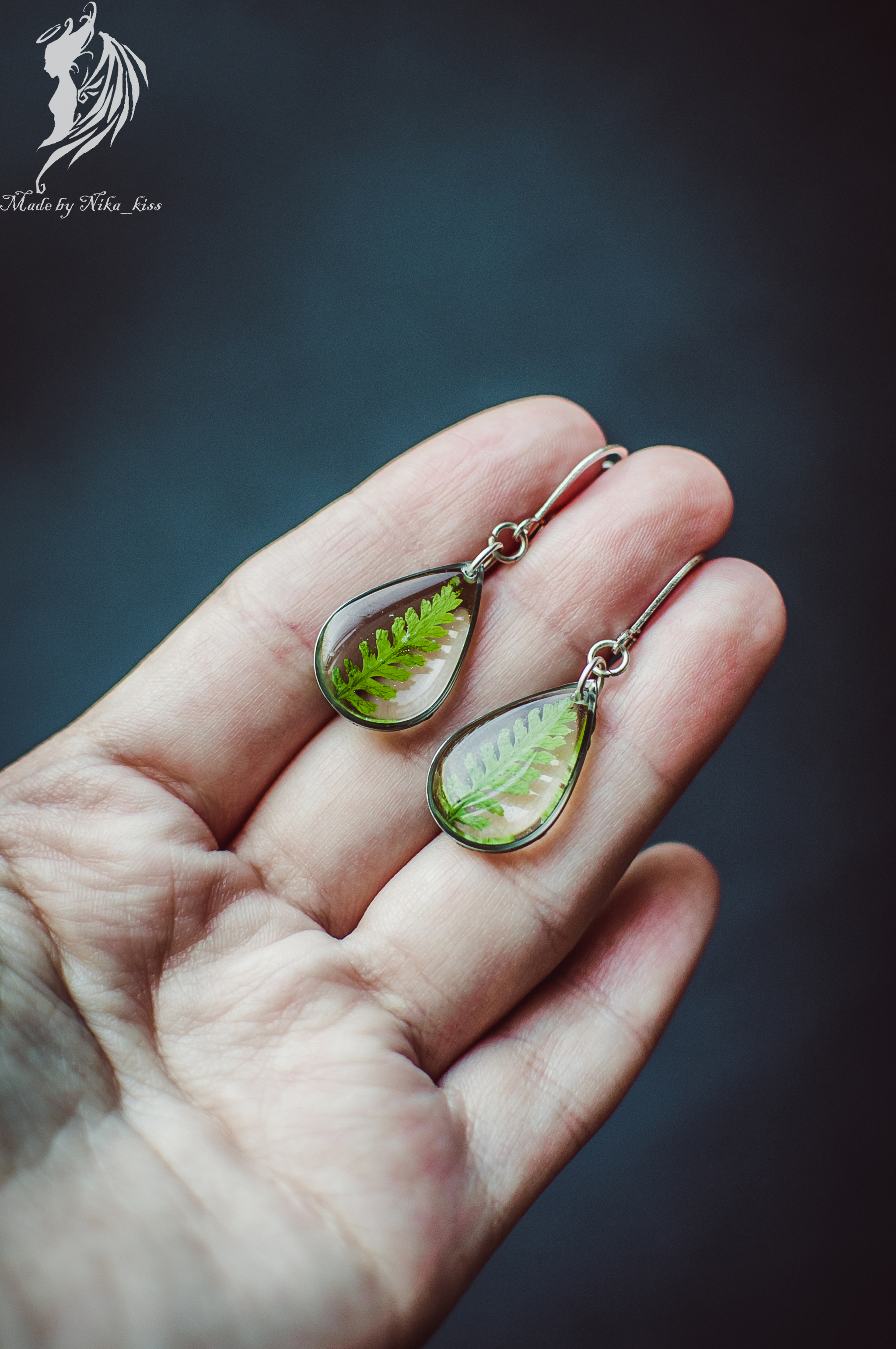 Flowers in epoxy resin - My, Handmade, With your own hands, Flowers, Epoxy resin, Needlework without process, Longpost, Nika_kiss, Earrings