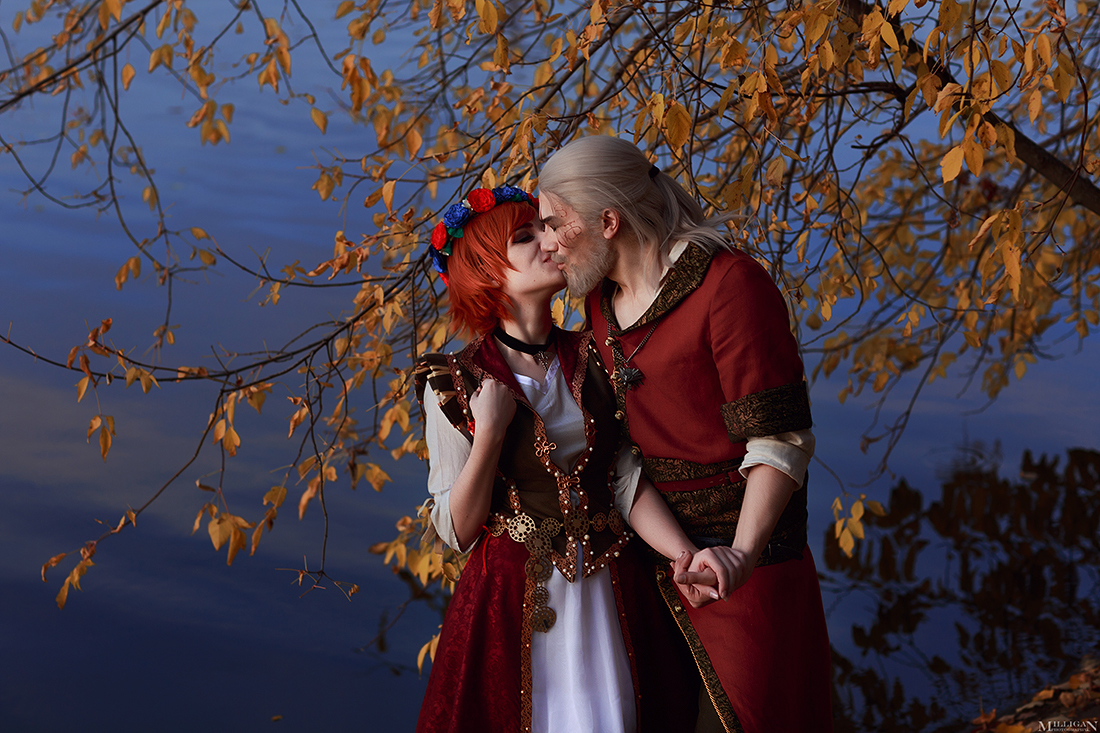 Shani and Witold (Geralt) | Hearts of Stone | Cosplay - My, Witcher, The Witcher 3: Wild Hunt, Shani, Geralt of Rivia, Cosplay, The Witcher 3: Hearts of Stone, Fantasy, Longpost