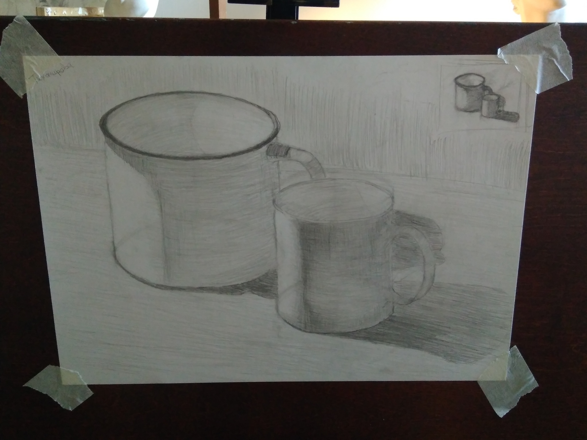 My artistic beginning - My, Beginner artist, Still life, Longpost