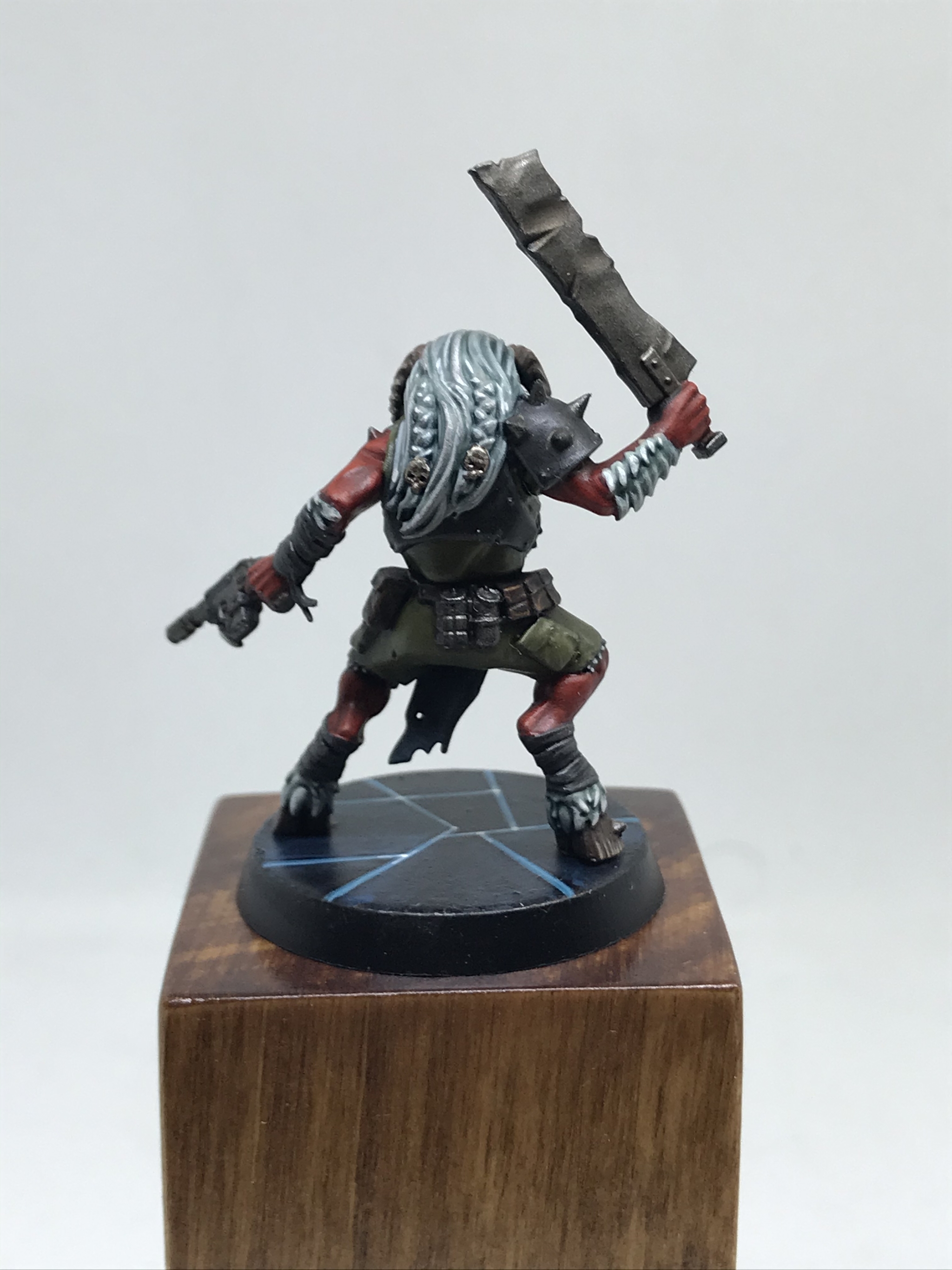 Amateur painting of miniatures. Blackstone Fortress. Beastmen - My, Warhammer, Warhammer 40k, Blackstone Fortress, Beastmen, Miniature, Painting miniatures, Longpost