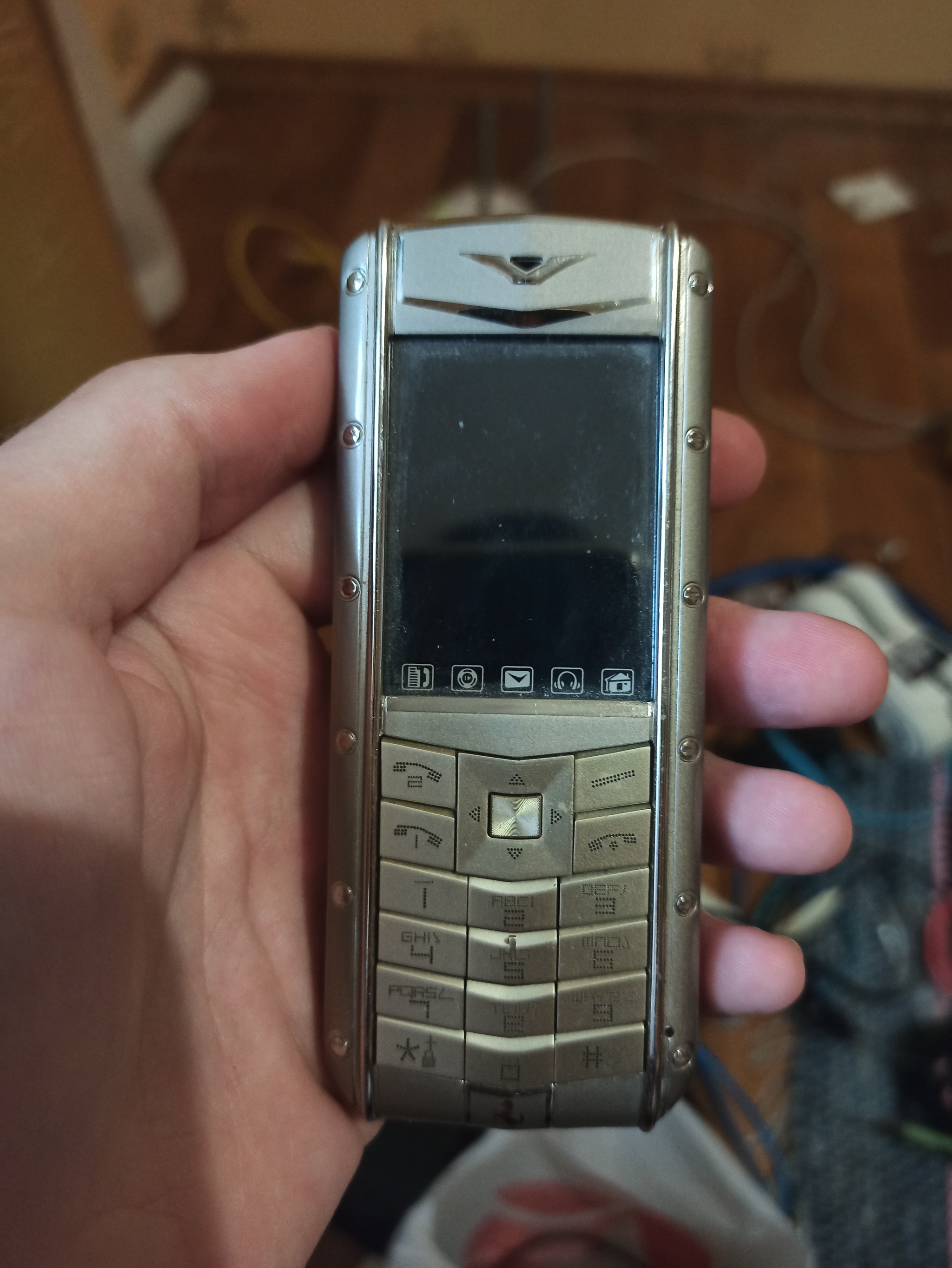 What's this? - My, Telephone, Spinner, Smartphone, What's this?, WTF, Repair, Longpost