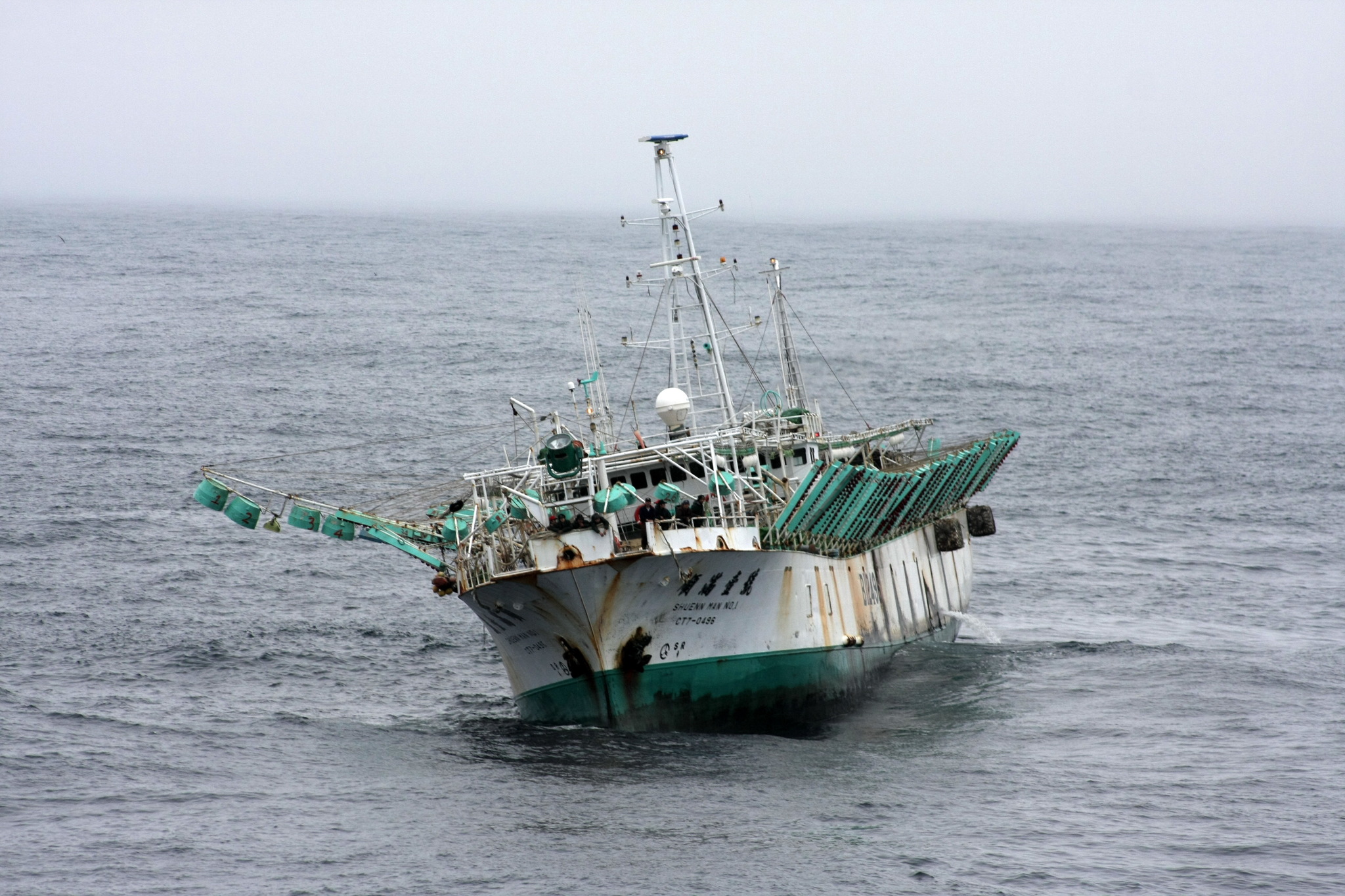 Sea locust - My, Tanker, Fishermen, Squid, Work at sea, The photo, Longpost