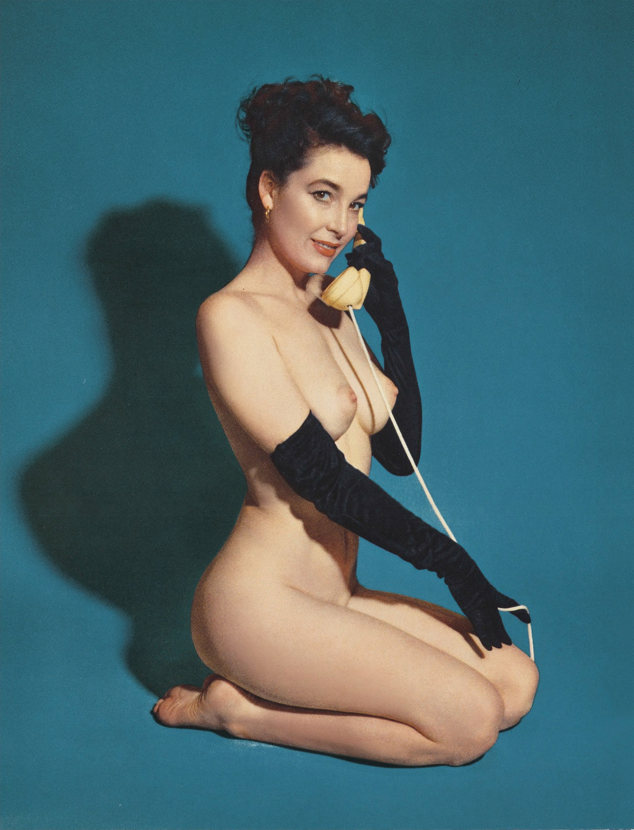 Old School NSFW (Playboy 1954) - NSFW, Playboy, Old school, Longpost, Breast, Booty