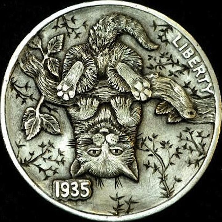 Hobo Nickel - Art, Hobo, Creation, Images, Coin, Longpost