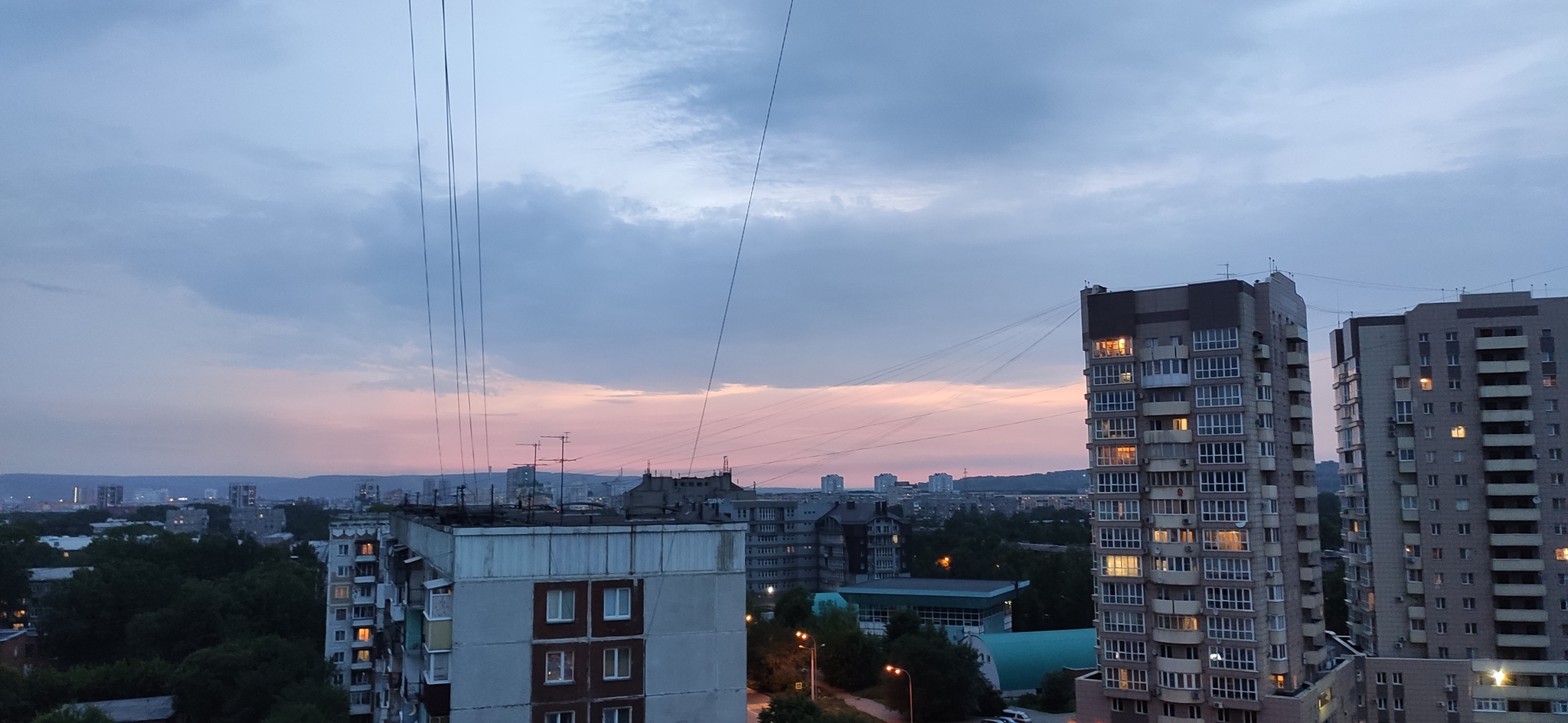 Sunsets in Novokuznetsk - My, Sunset, Sunrises and sunsets, Novokuznetsk, Factory, Mobile photography, The photo, Street photography, Longpost, Sky