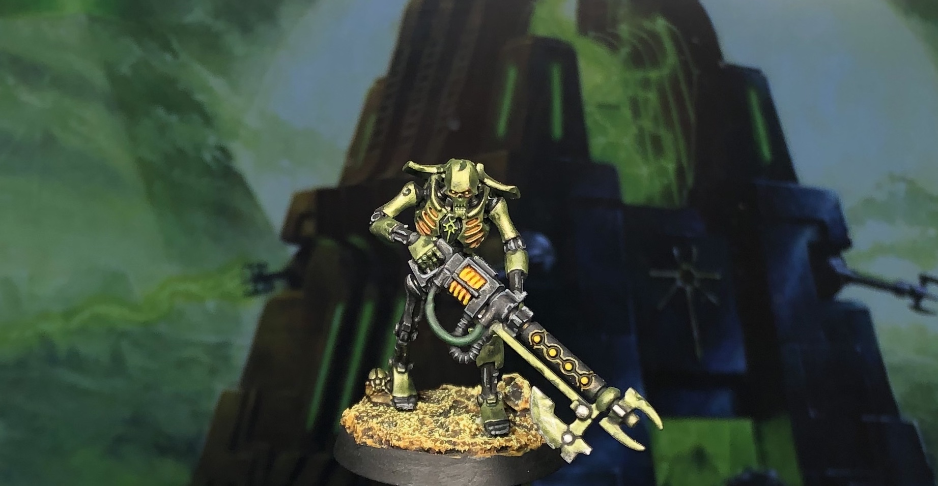 Пора пробуждать легионы... - Моё, Wh miniatures, Necrons, Длиннопост