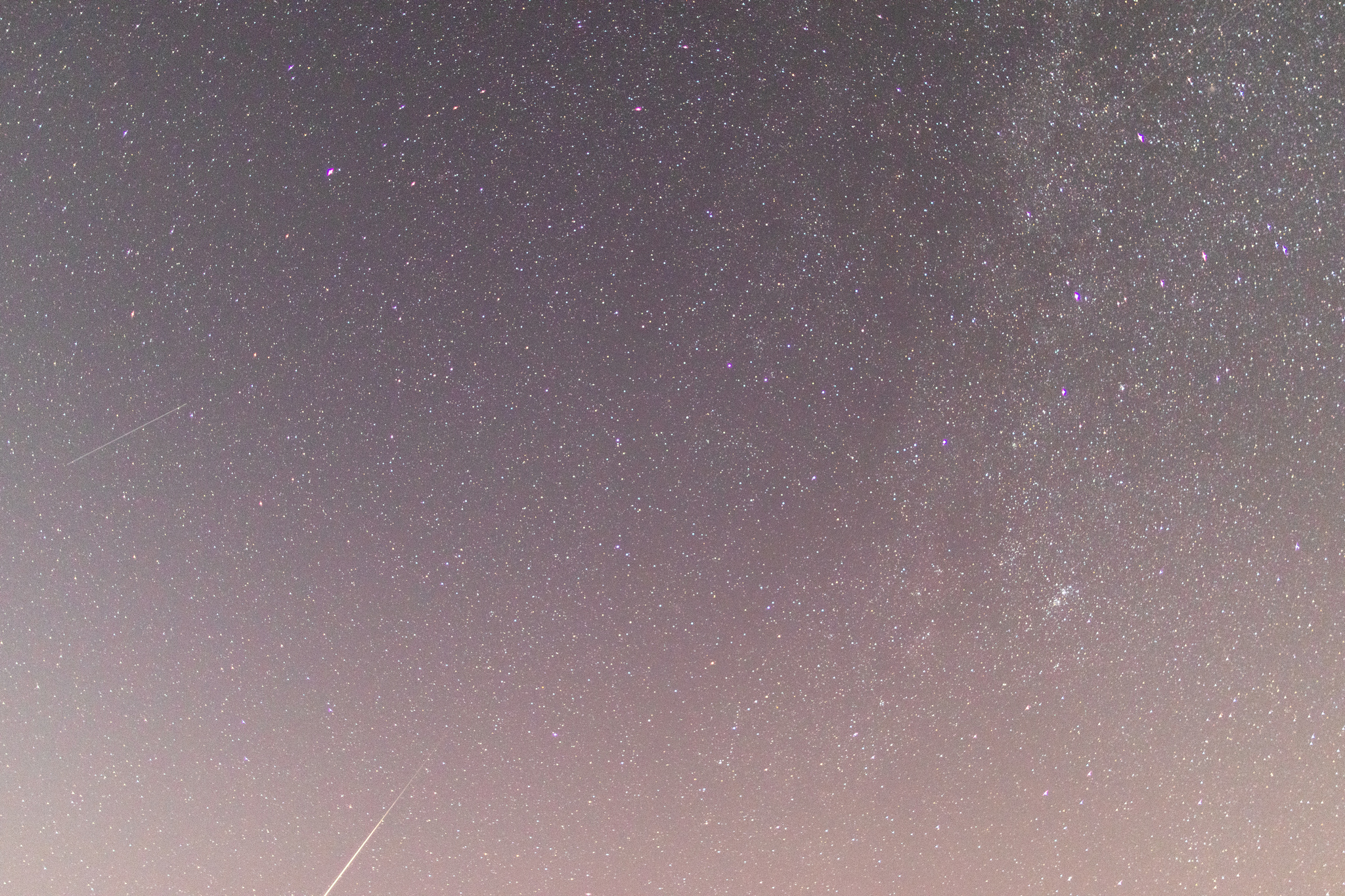 Perseids 2020 - My, Astronomy, Astrophoto, Perseids, Meteor, Longpost