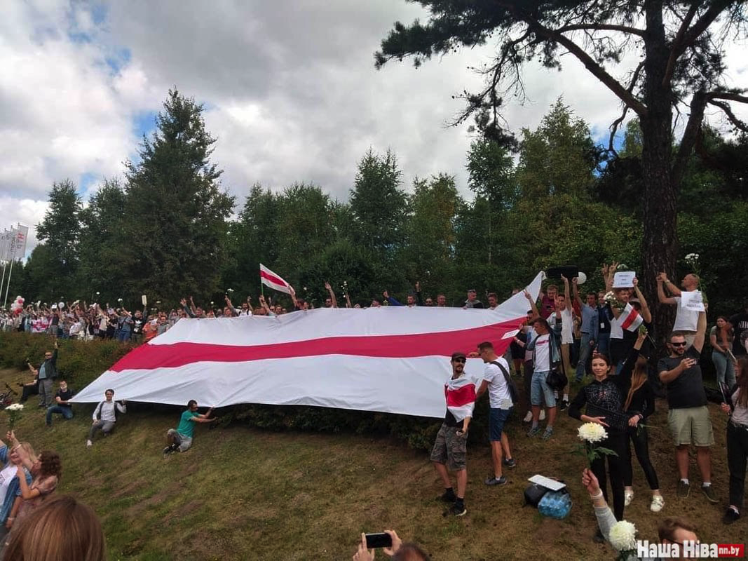 14 августа. Протесты в Беларуси. Часть 3 - Политика, Александр Лукашенко, Светлана Тихановская, Выборы, Республика Беларусь, Протесты в Беларуси, Видео, Длиннопост