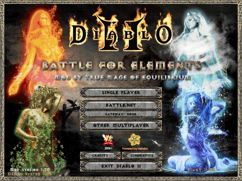 Diablo 2: Battle for Elements (Update 1.70) - My, Diablo ii, Fashion, Computer games, Games, Bfe, Longpost