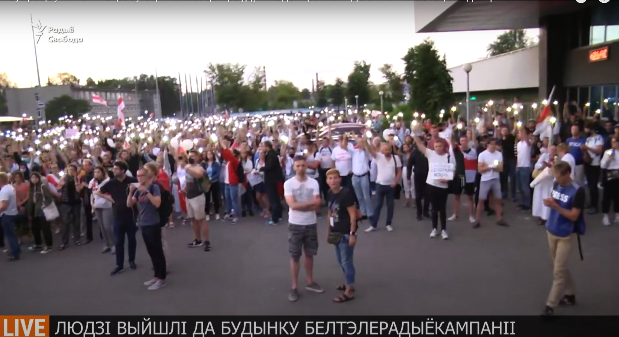 August 15. Protests in Belarus - Belteleradiocompany - Alexander Lukashenko, Politics, Protests in Belarus, Republic of Belarus, Minsk, Video, Longpost, Negative