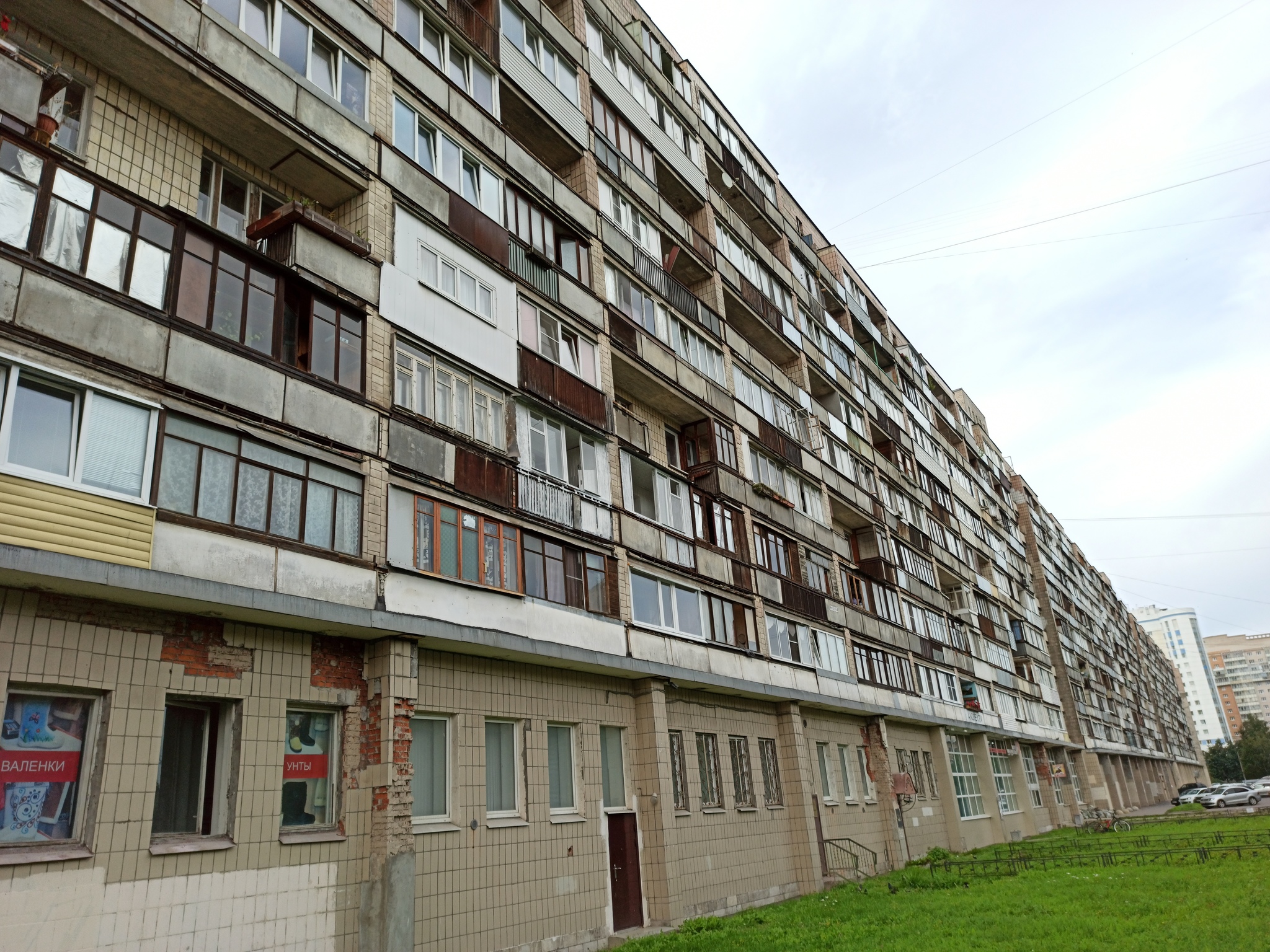 Kowloon on the Neva - My, Saint Petersburg, Architecture, Balcony, Samostroy