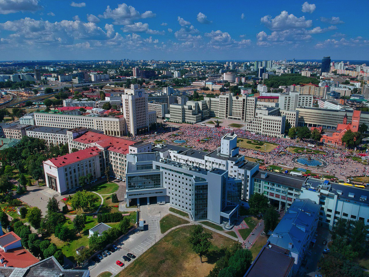 August 16. Protests in Belarus. 12.56 - 14.30 - Politics, Alexander Lukashenko, Minsk, Protests in Belarus, Republic of Belarus, Video, Longpost