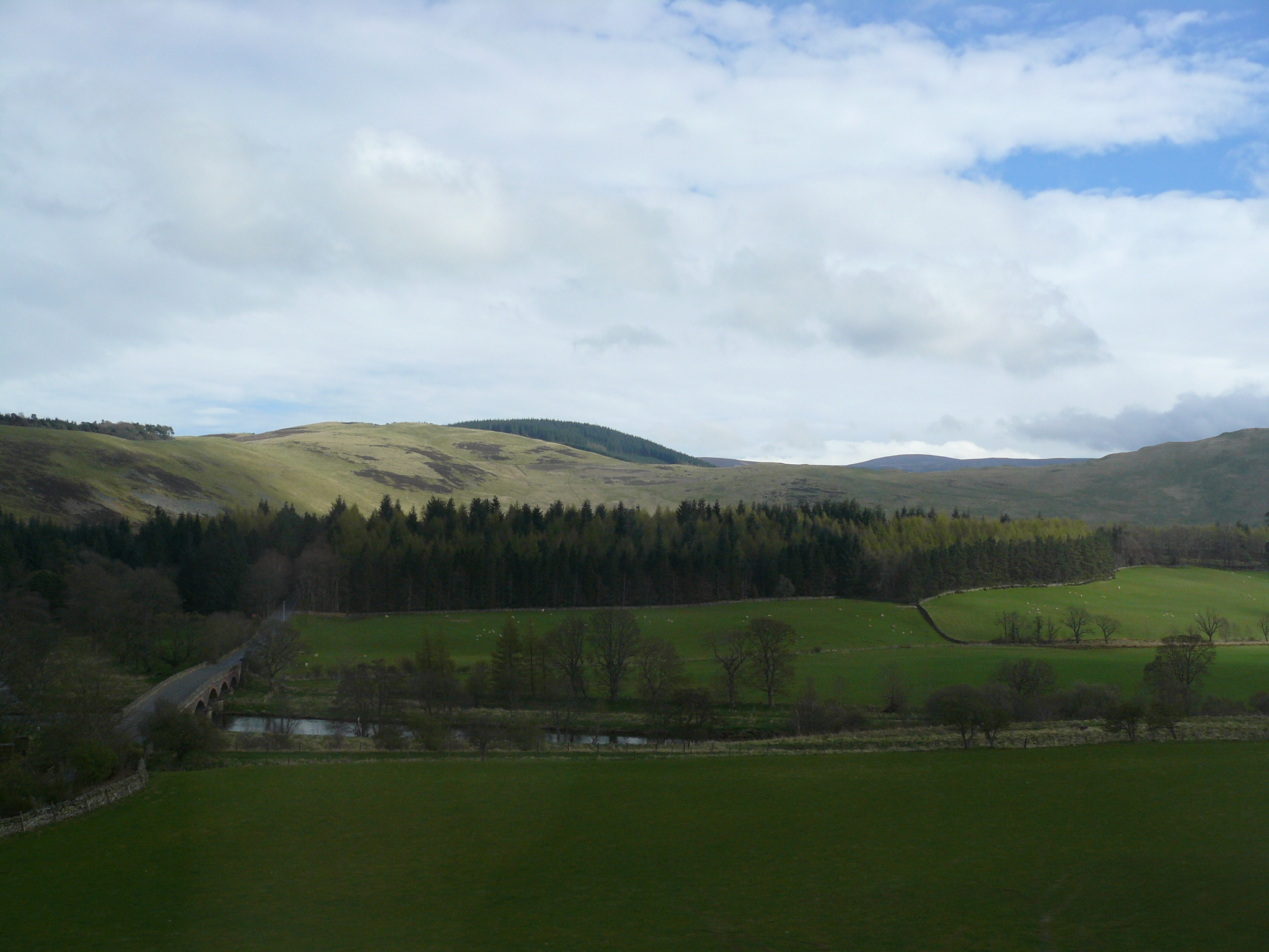 Nature of Scotland from the window of a tourist bus - My, Great Britain, Scotland, Nature, View, Travels, Longpost