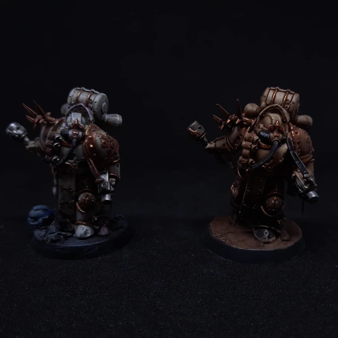 Such different plague marines - My, Warhammer 40k, Wh miniatures, Longpost