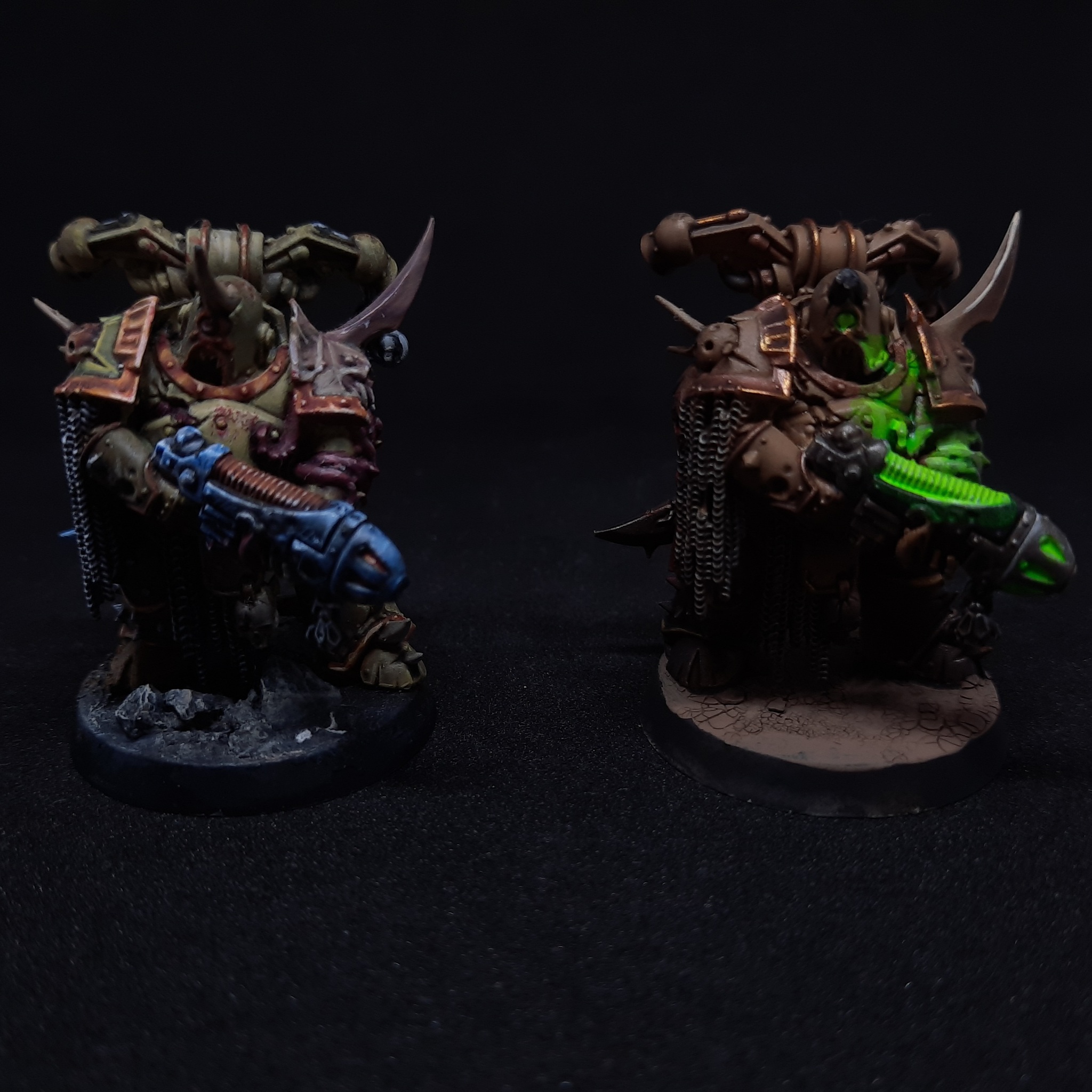 Such different plague marines - My, Warhammer 40k, Wh miniatures, Longpost