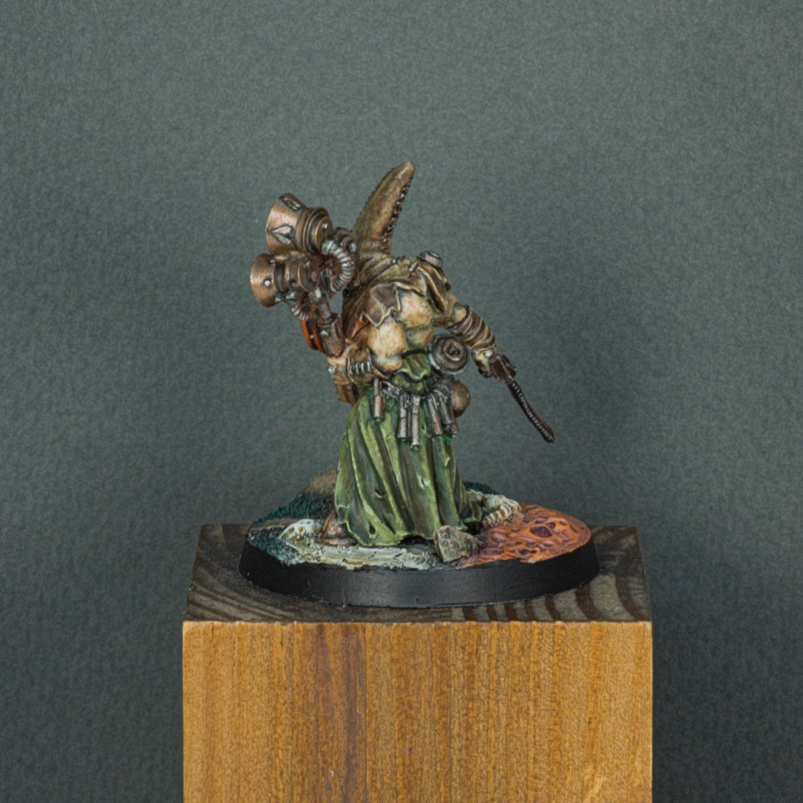 blank herald of Nurgle - My, Warhammer 40k, Painting miniatures, Desktop wargame, Longpost