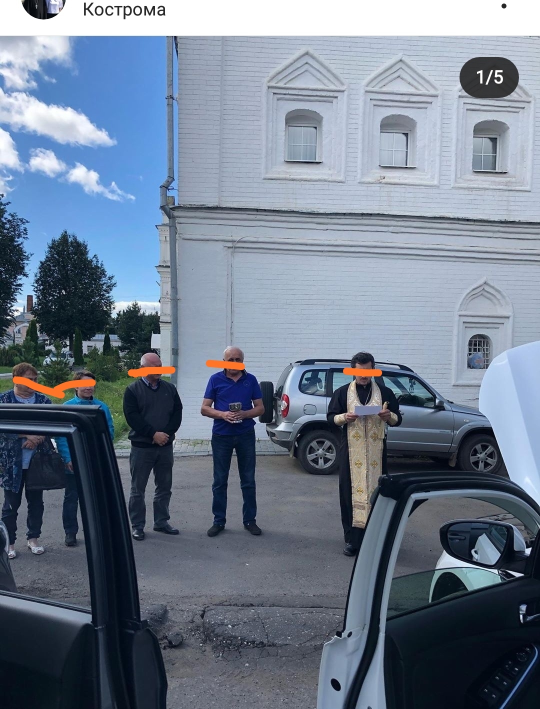 Engines were blessed in Kostroma - ROC, Kostroma, Orthodoxy, Rave, Absurd, Longpost