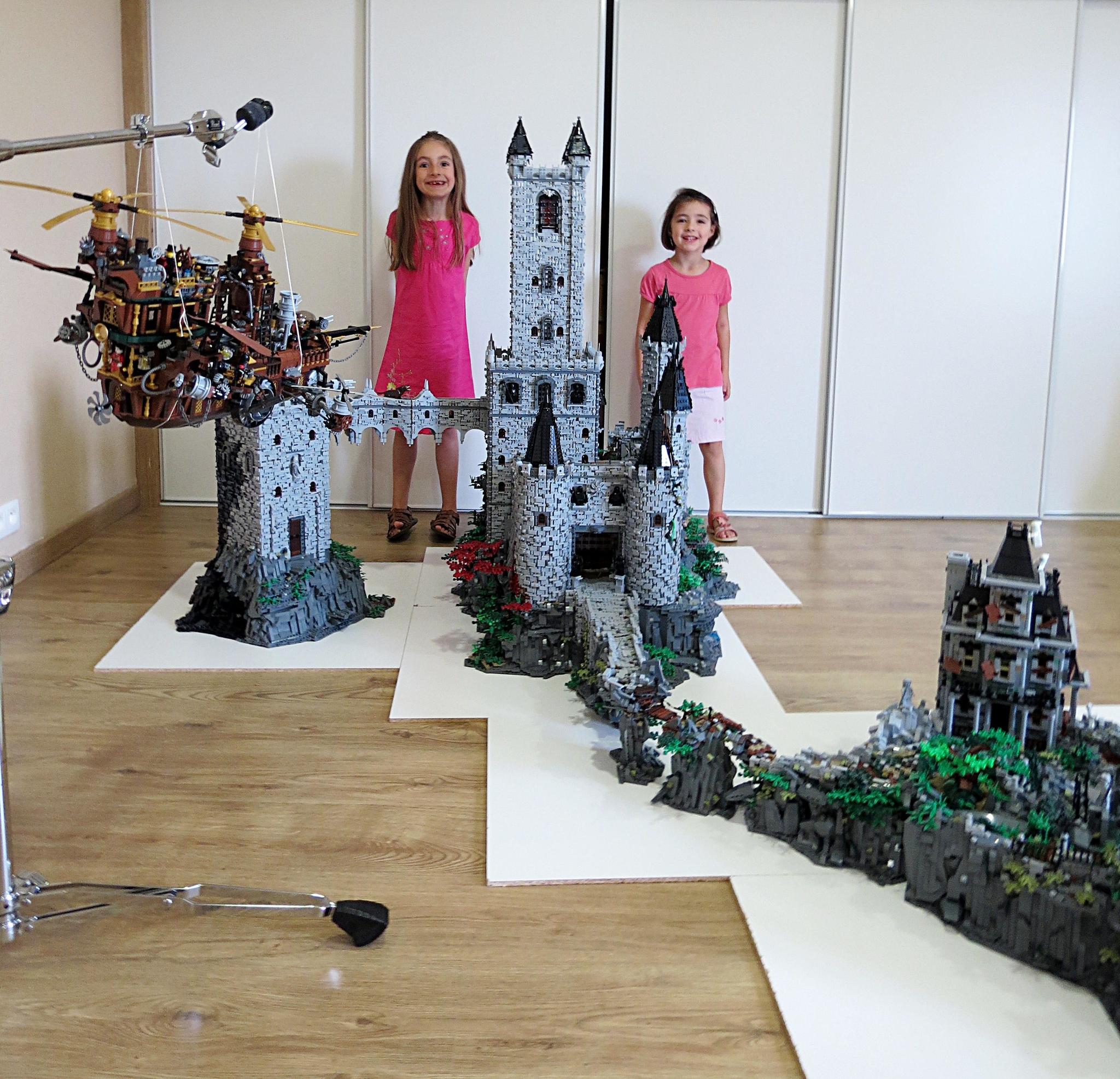 Castle of the Vampire King - The photo, Constructor, Lego, Lock, Children, Reddit