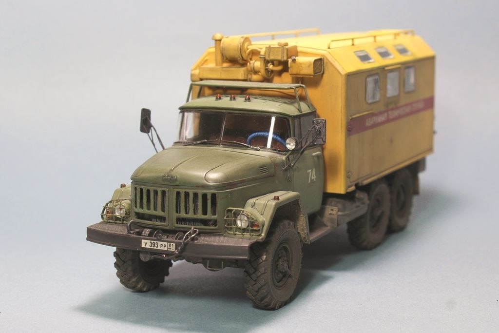 ZIL-131 emergency technical service - Zil, Modeling, Auto, Truck, The photo, Longpost