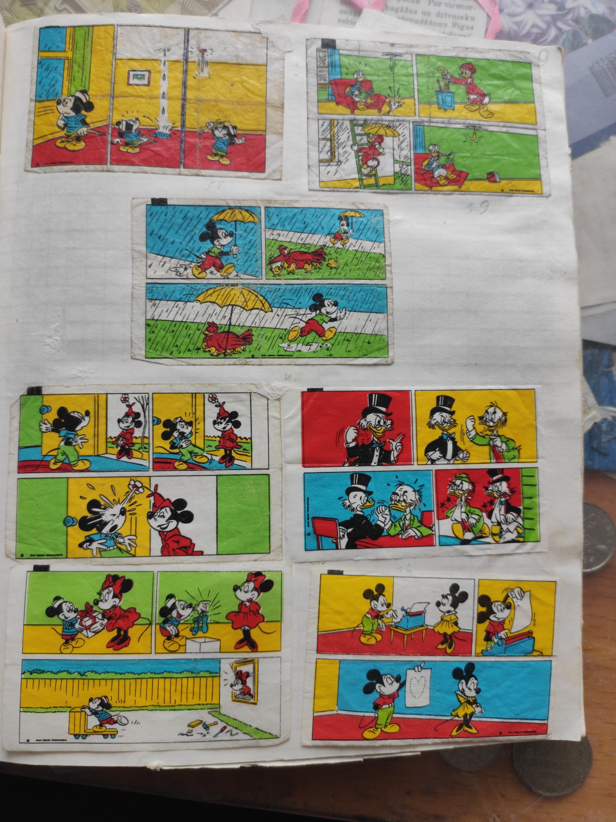 Good old 90s children's collection - My, Collection, 90th, Gum, Donald Duck, Longpost