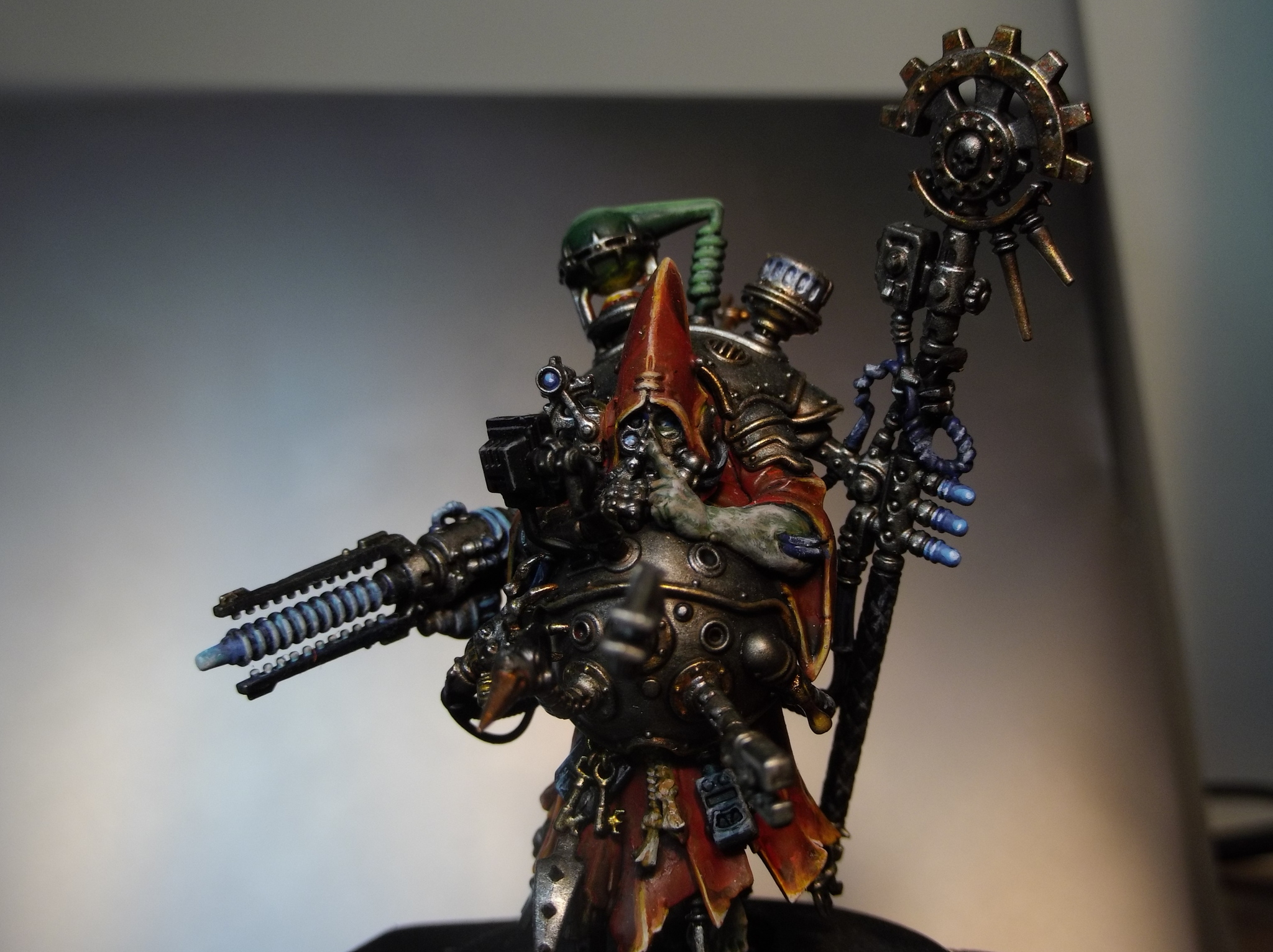 Tech-Priest Manipulus - My, Warhammer 40k, Adeptus Mechanicus, Hobby, Painting miniatures, Longpost