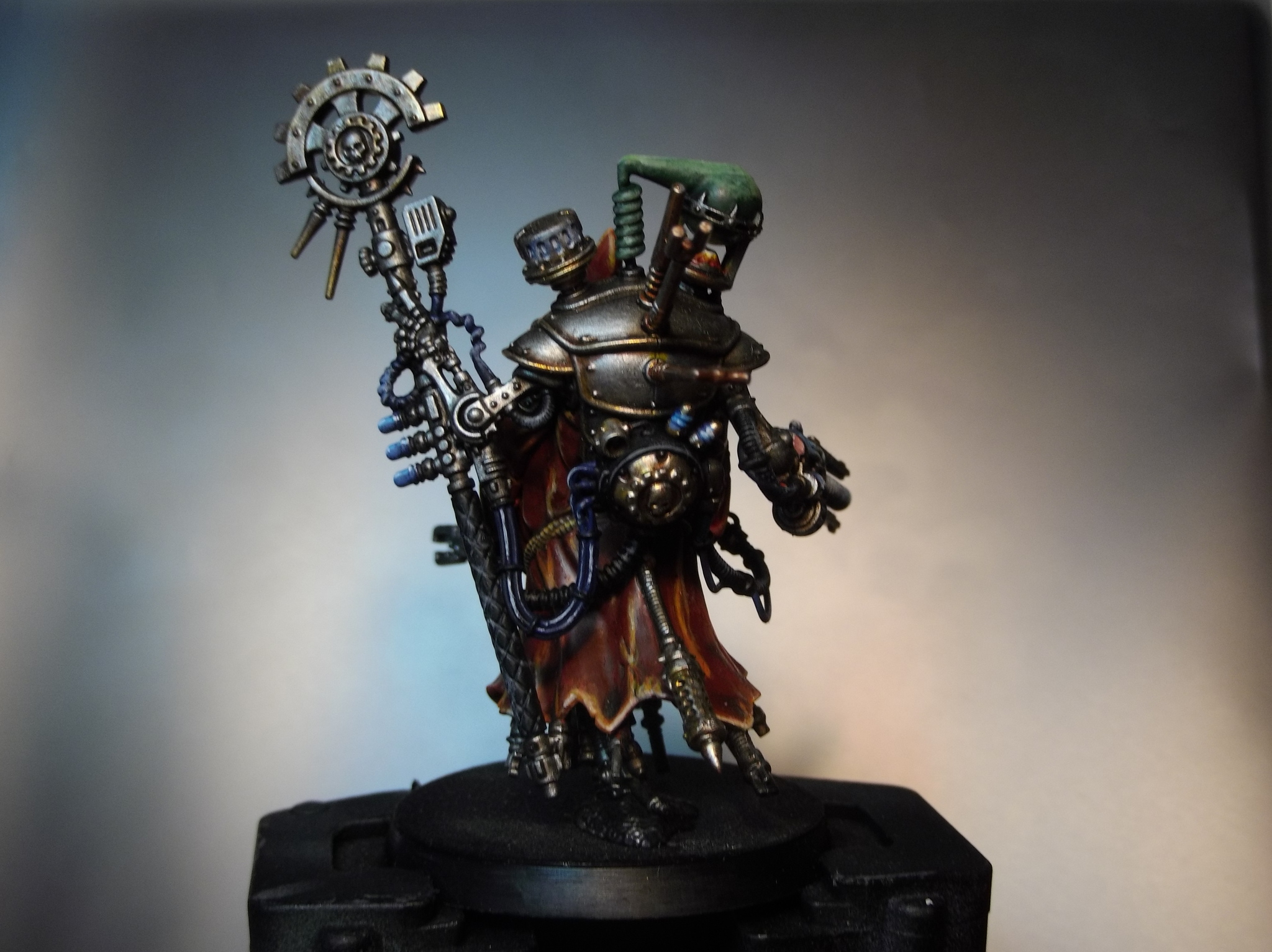 Tech-Priest Manipulus - My, Warhammer 40k, Adeptus Mechanicus, Hobby, Painting miniatures, Longpost