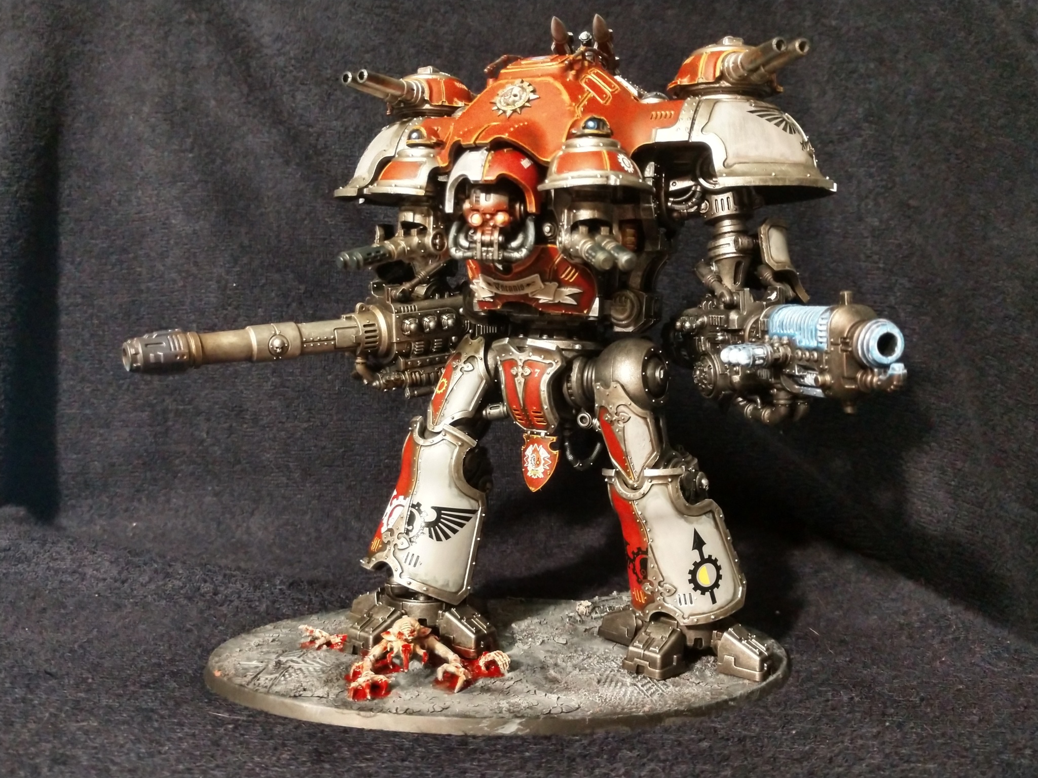 Knight Castellan - Моё, Warhammer 40k, Хобби, Imperial Knight, Длиннопост