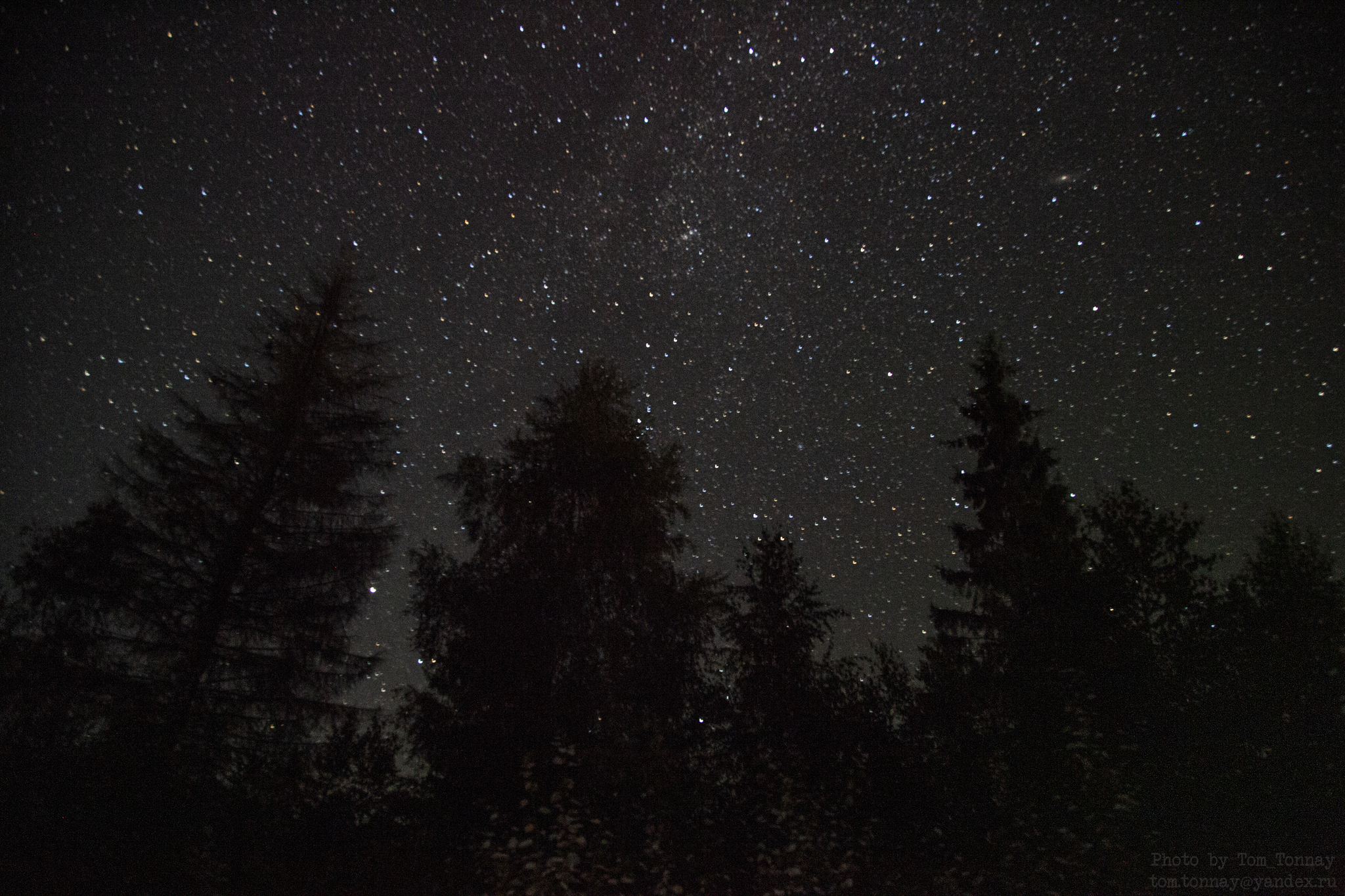 Good night - My, Seliger, Night, Stars, Perseids, The photo, Nature, Camping, Tent, Hike, Camping, Longpost