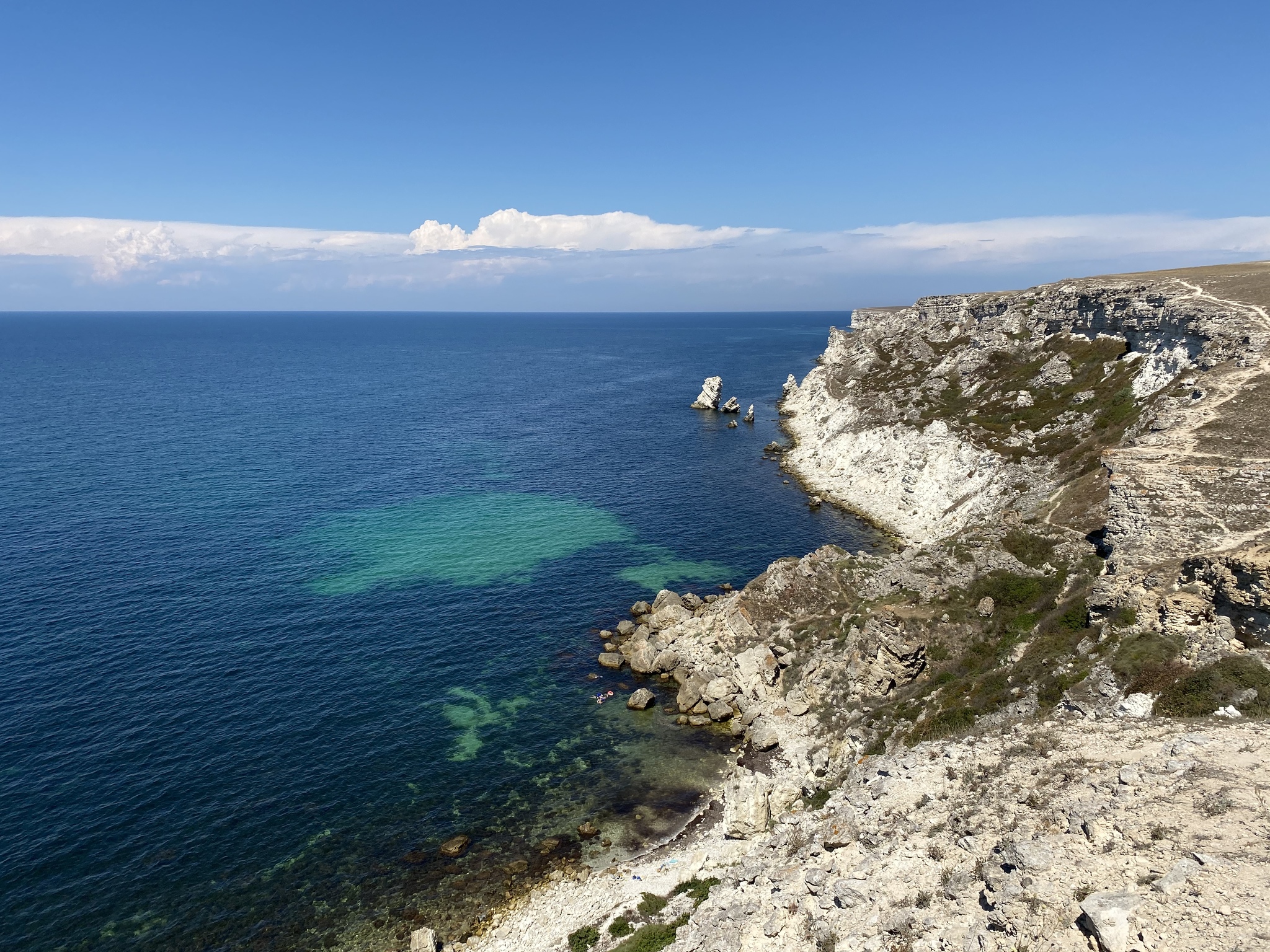 Как я провел лето или дикарями в Крыму - Моё, Отпуск, Крым, Море, Дикий туризм, Длиннопост