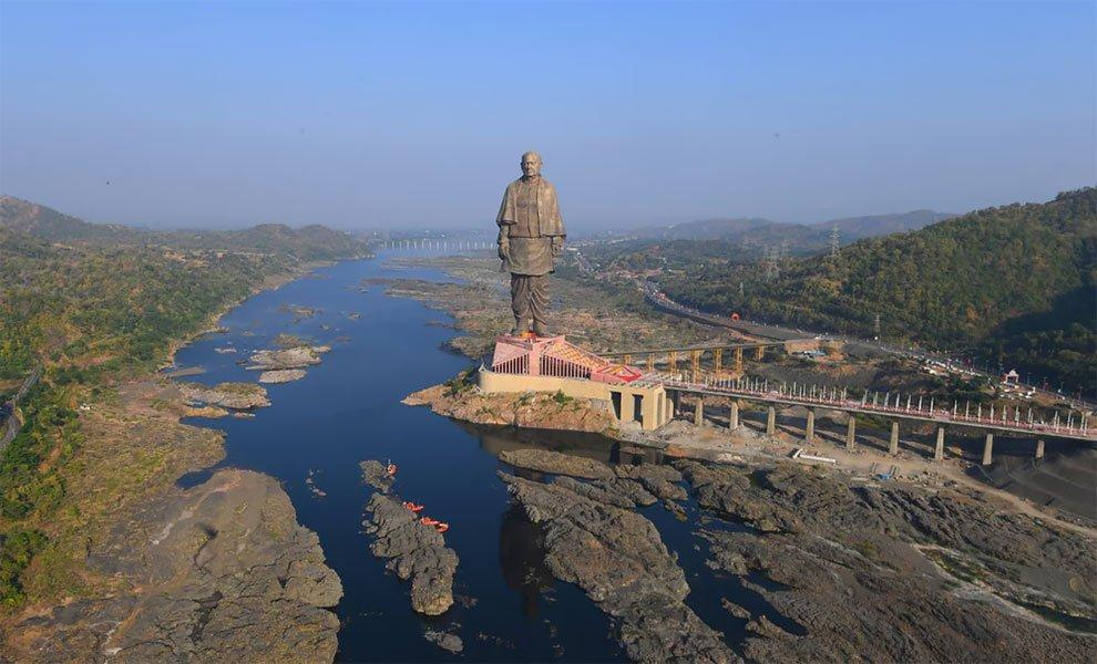 Statue of Unity - India, Sadhu, The statue, Monument, Sculpture, Monument