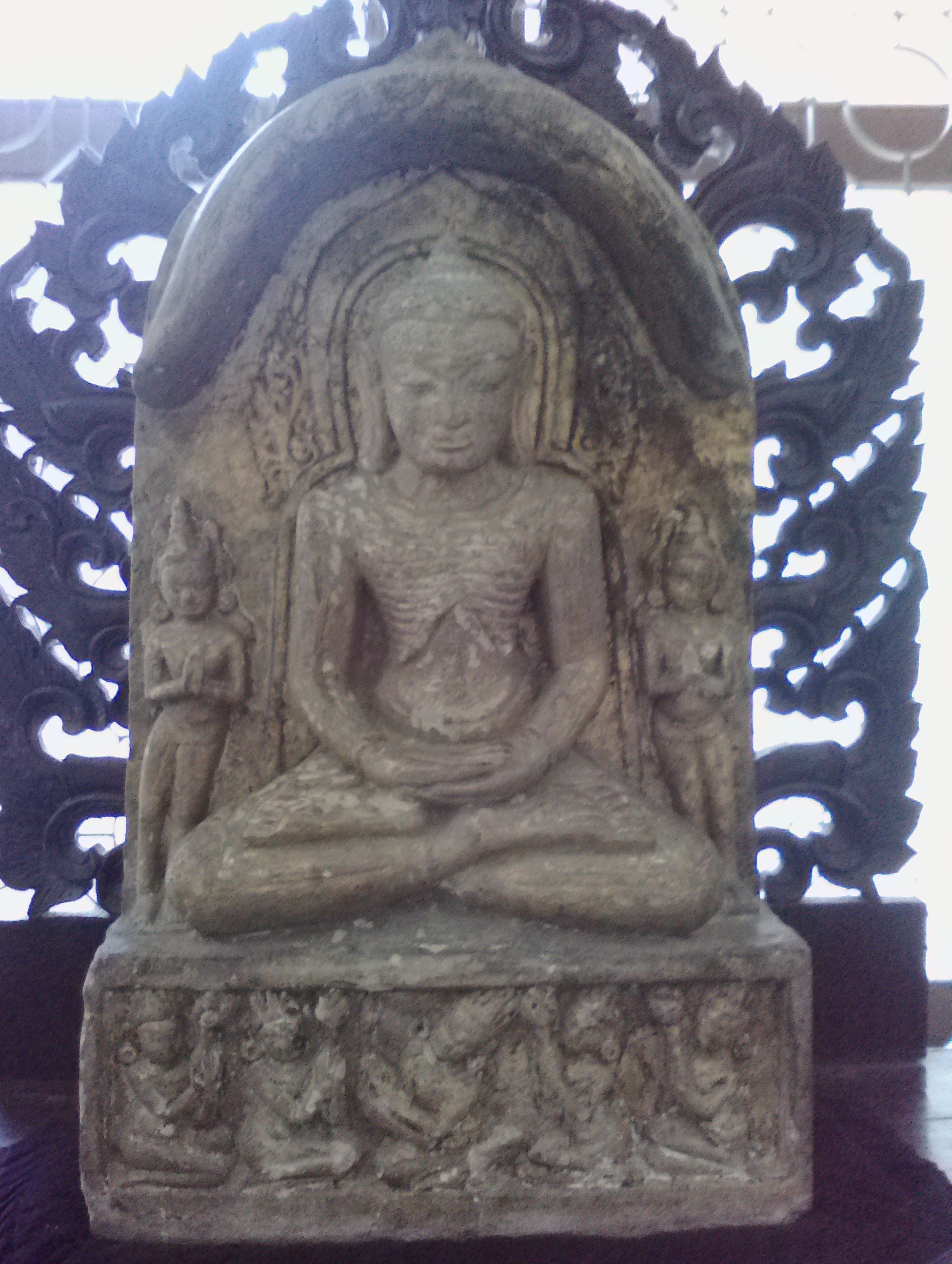 Collection of Burmese sculpture from the Bagan period in the Bagan Museum of Archeology. (Myanmar) - My, Archeology, Bagan, Myanmar, Asia, Travels, Longpost