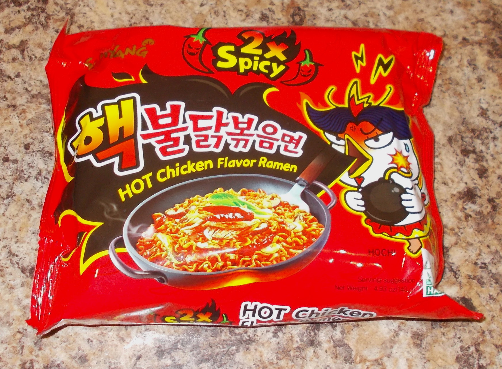 Ну вот, теперь и я его попробовал (Samyang 2x Spicy Chicken Flavour Ramen) - Моё, Отзыв, Samyang, Лапша, Дегустация, Впечатления, Длиннопост