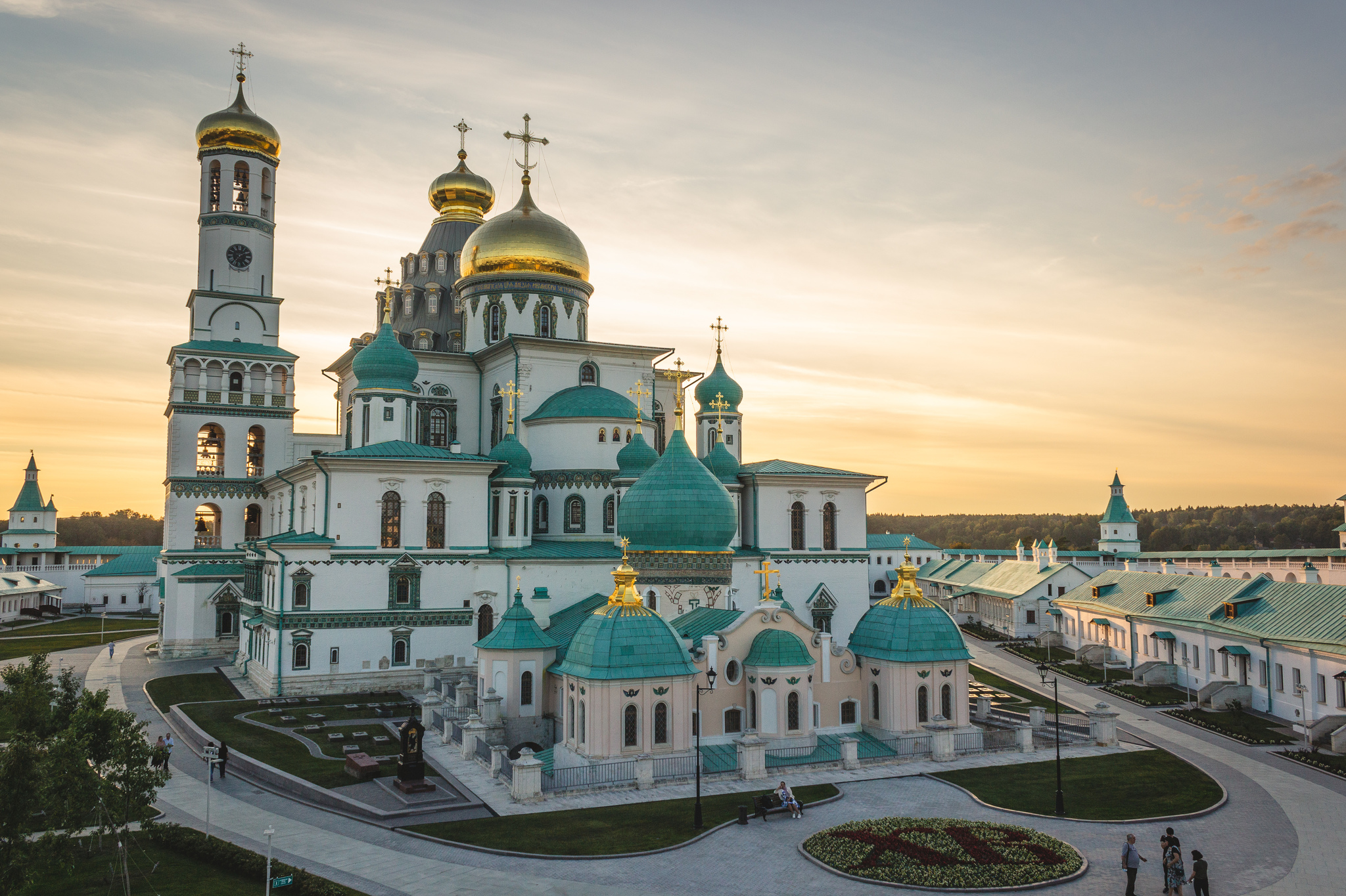 Воскресенский Новоиерусалимский монастырь в Истре - Моё, Canon, Истра, Монастырь, Фотография, Новый иерусалим, Архитектура, Закат, 18-55 kit, Религия, Длиннопост