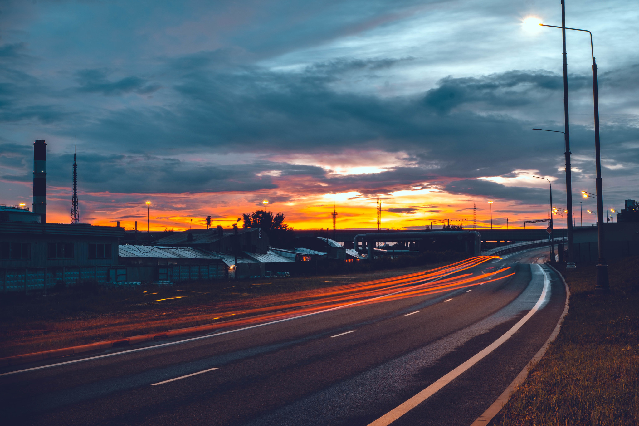 The atmosphere of the residential areas - My, The photo, Moscow, Long exposure, Longpost