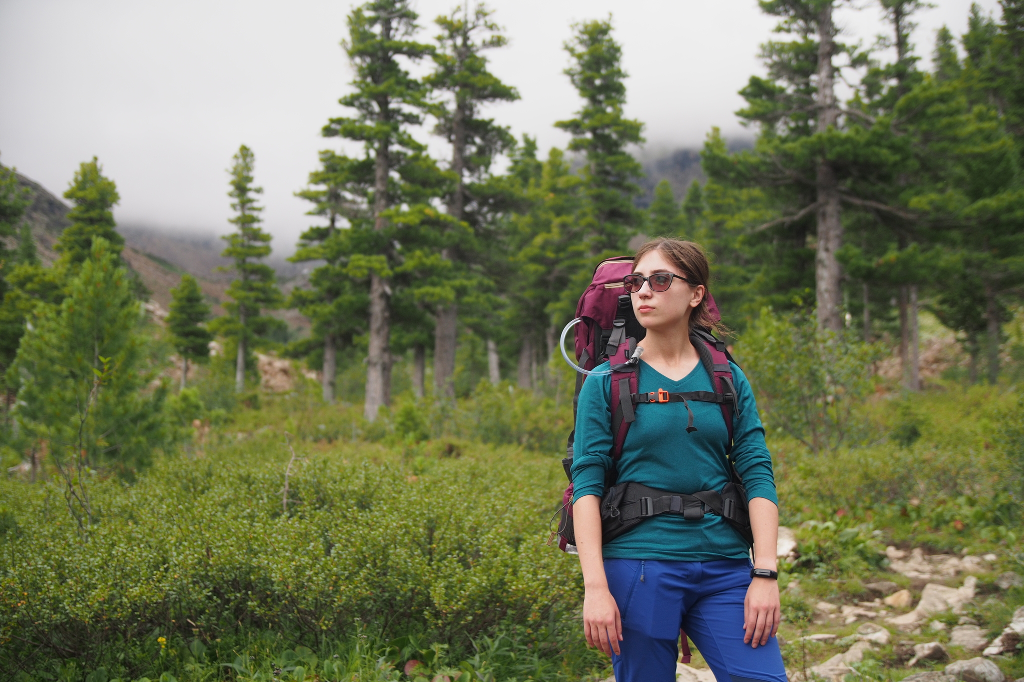 Borus. When you are very lucky with the weather. Photo post - My, The mountains, The photo, Borus, Hike, Beautiful girl, Nature, Longpost, Krasnoyarsk region, Cheryomushki, Sayanogorsk, Clouds, Travels, beauty of nature, The nature of Russia