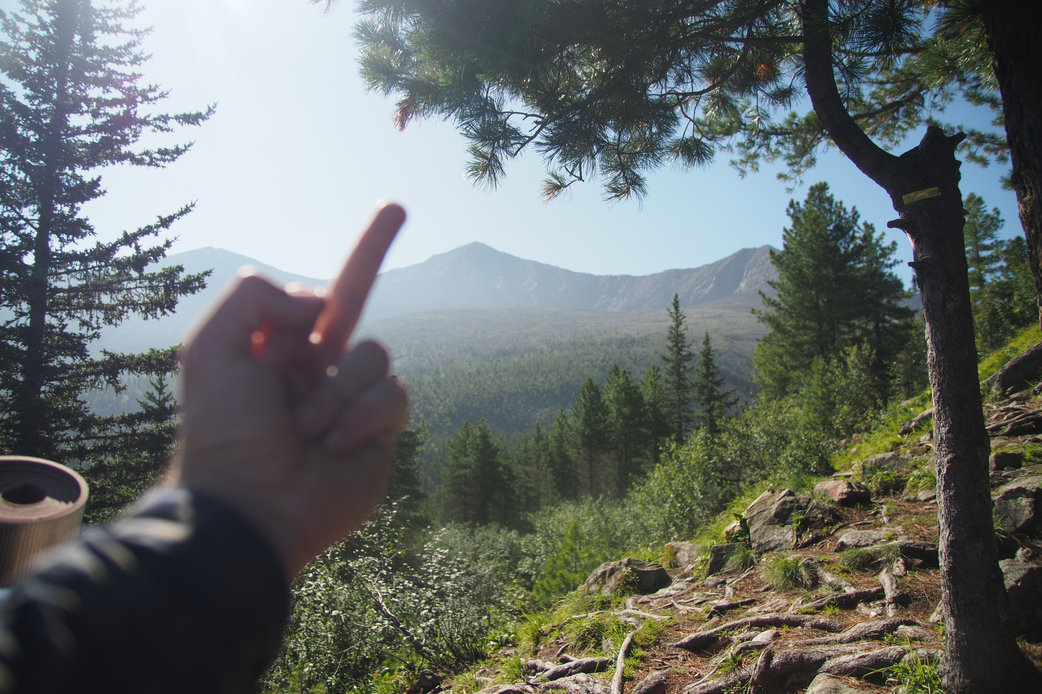 Borus. When you are very lucky with the weather. Photo post - My, The mountains, The photo, Borus, Hike, Beautiful girl, Nature, Longpost, Krasnoyarsk region, Cheryomushki, Sayanogorsk, Clouds, Travels, beauty of nature, The nature of Russia