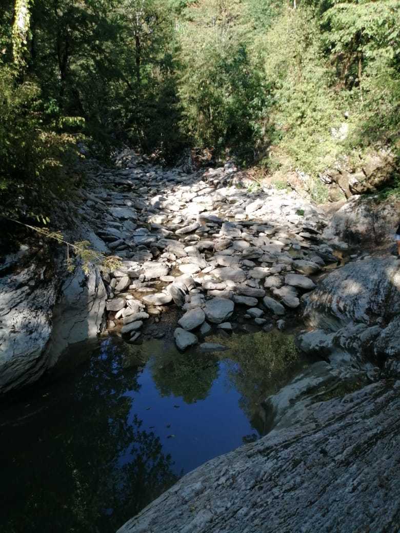 Dry bed of the Psakho River - My, Sochi, Psaho, Canyon, Drought, Hike, Longpost