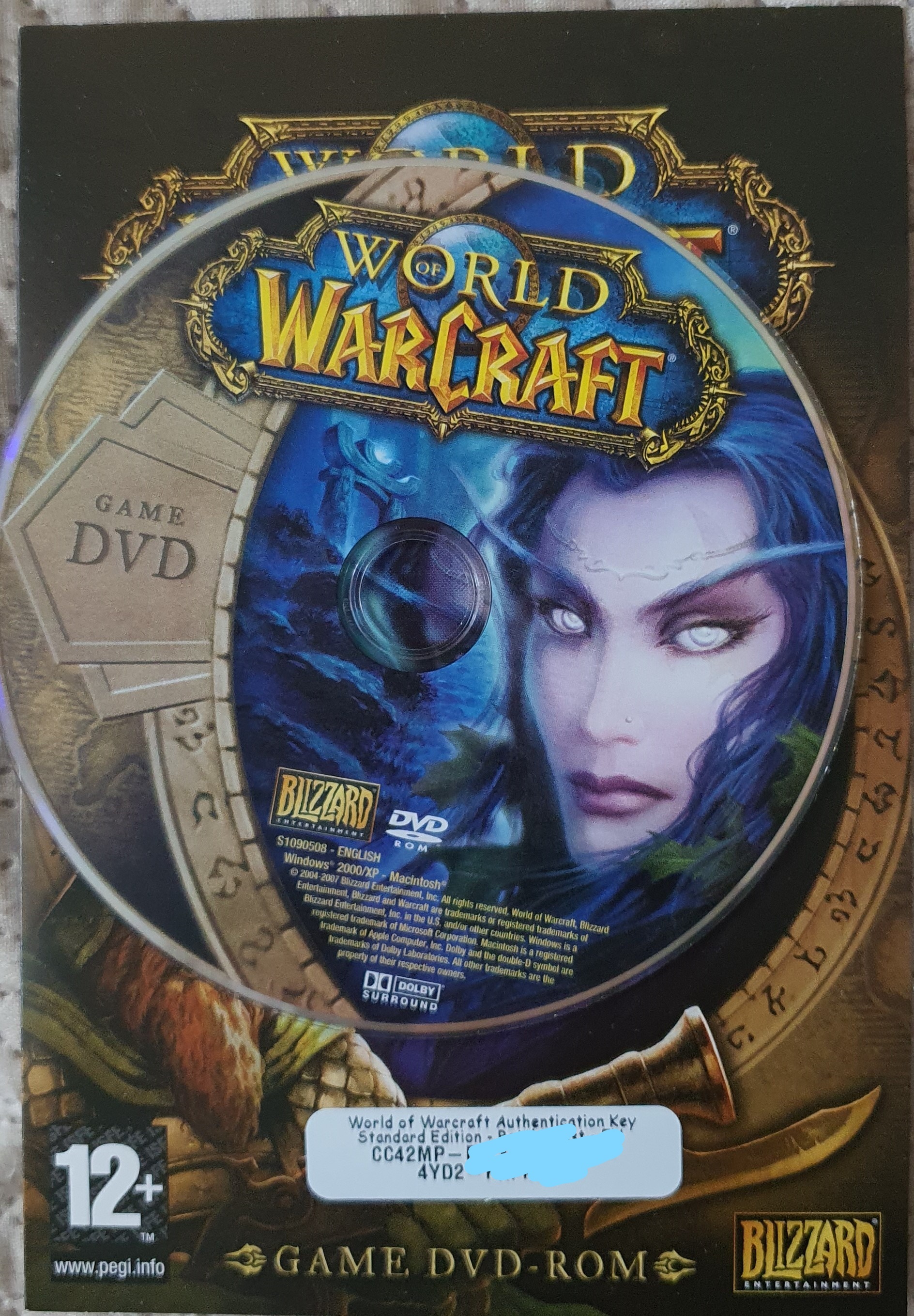 A long time ago when games were paper and with pictures - My, World of warcraft, World of Warcraft: The Burning Crusade, Mat, Longpost, Games