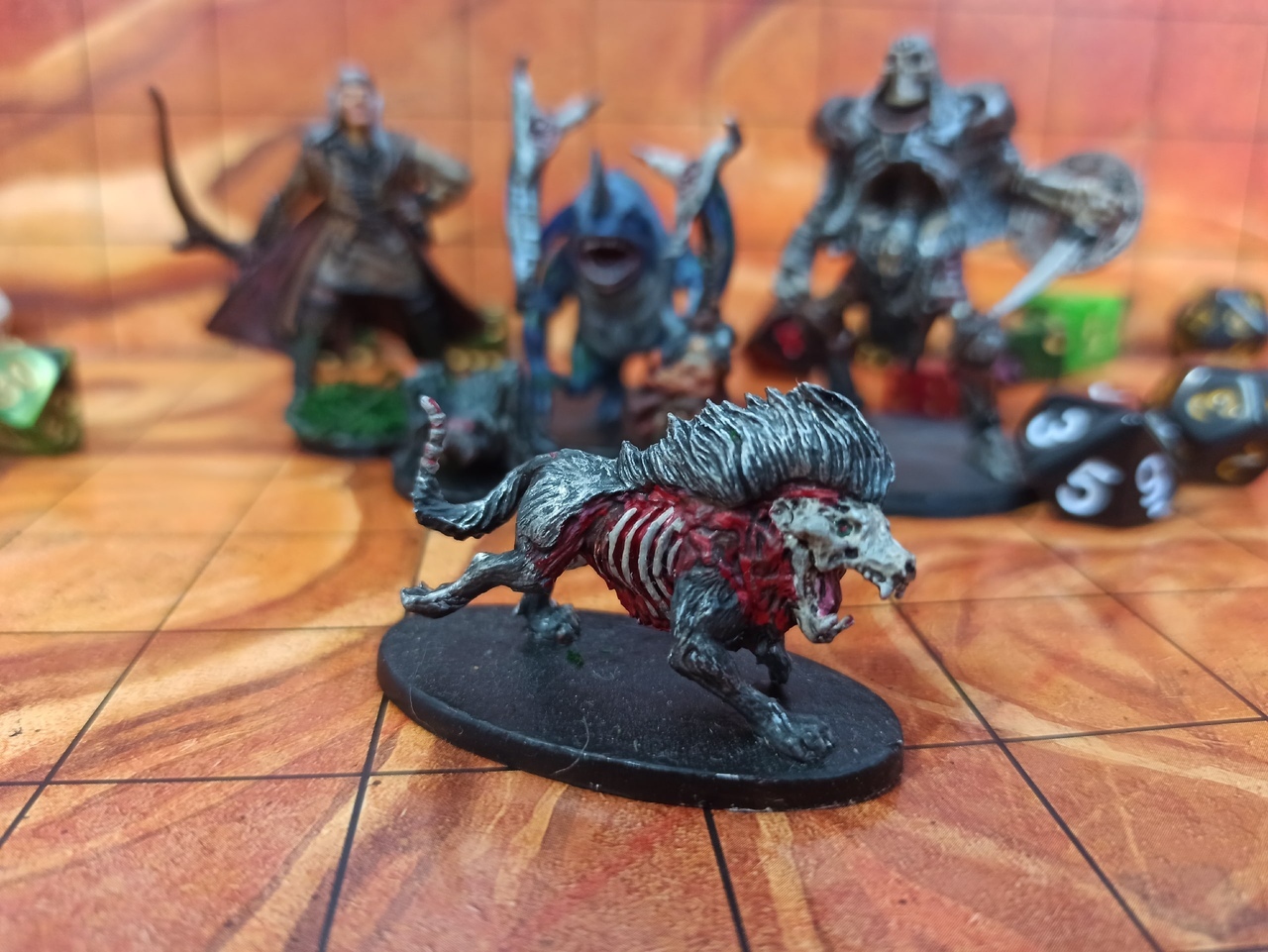 Painting miniatures for D&D Pathfinder NRIs - My, 3D печать, Painting, With your own hands, Longpost, Needlework without process, Tabletop role-playing games, Pathfinder, Dungeons & dragons, Craft