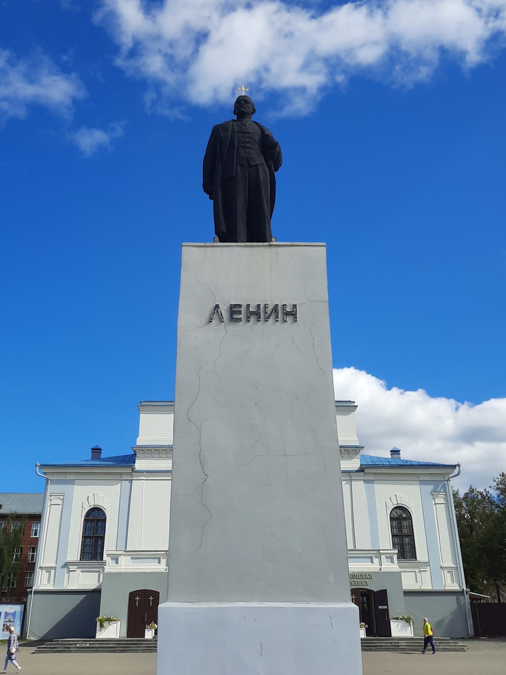 Sorry, Ilyich, we're talking about... - My, Lenin, Church, Monument, Longpost