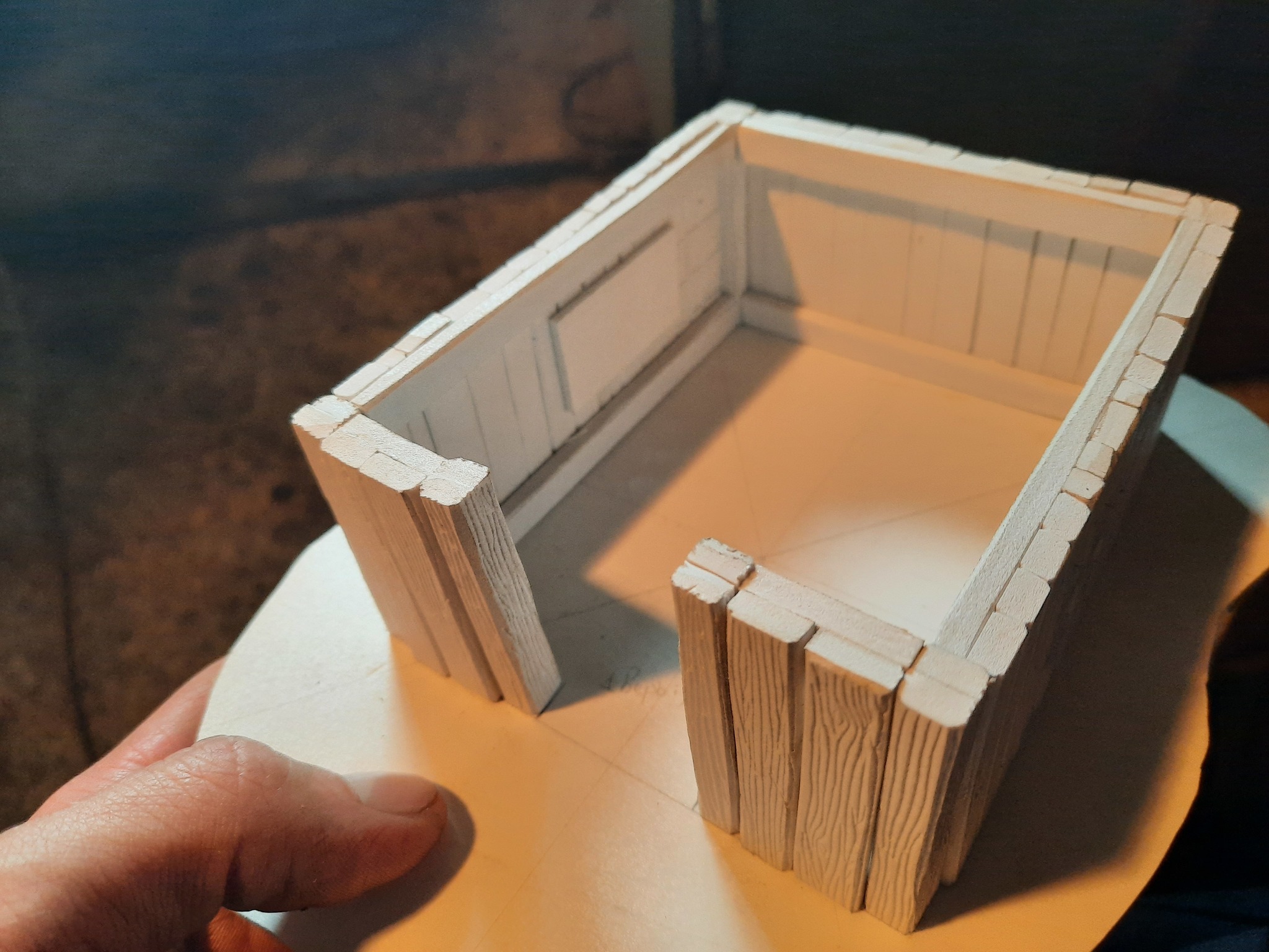 Hobby 4 (making a small hut) step by step_part 1 - My, Malifaux, Terrane, Pvc, Dungeons & dragons, Board games, Longpost