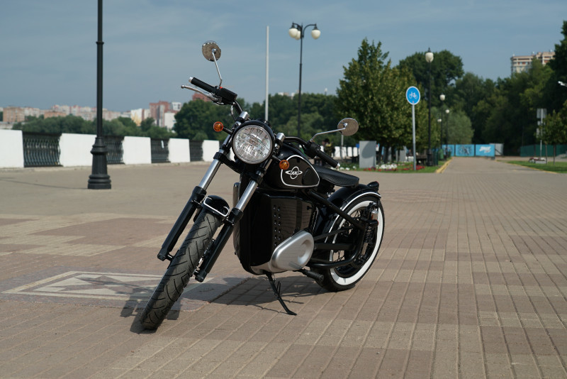 The Kalashnikov Concern has converted the classic IZH-49 motorcycle to electric power. - Electric bikes, Moto, Auto, Kalashnikov, New items, Video, Longpost