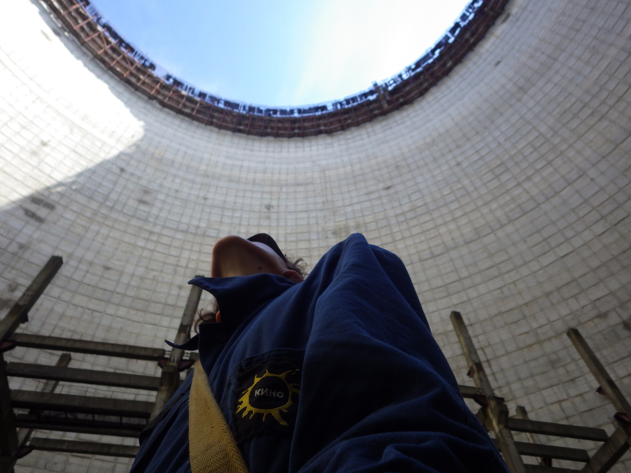 Somewhere with a view of something - My, Hike, Zuo, Radar, The photo, Photo on sneaker, dawn, nuclear power station, Cooling tower, Forest, Trash heap, Longpost